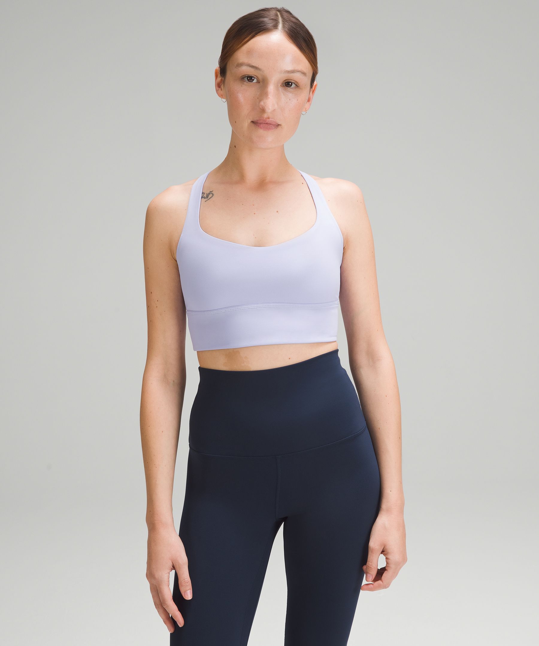 Lululemon Free To Be Longline Bra - Wild Light Support, A/b Cup