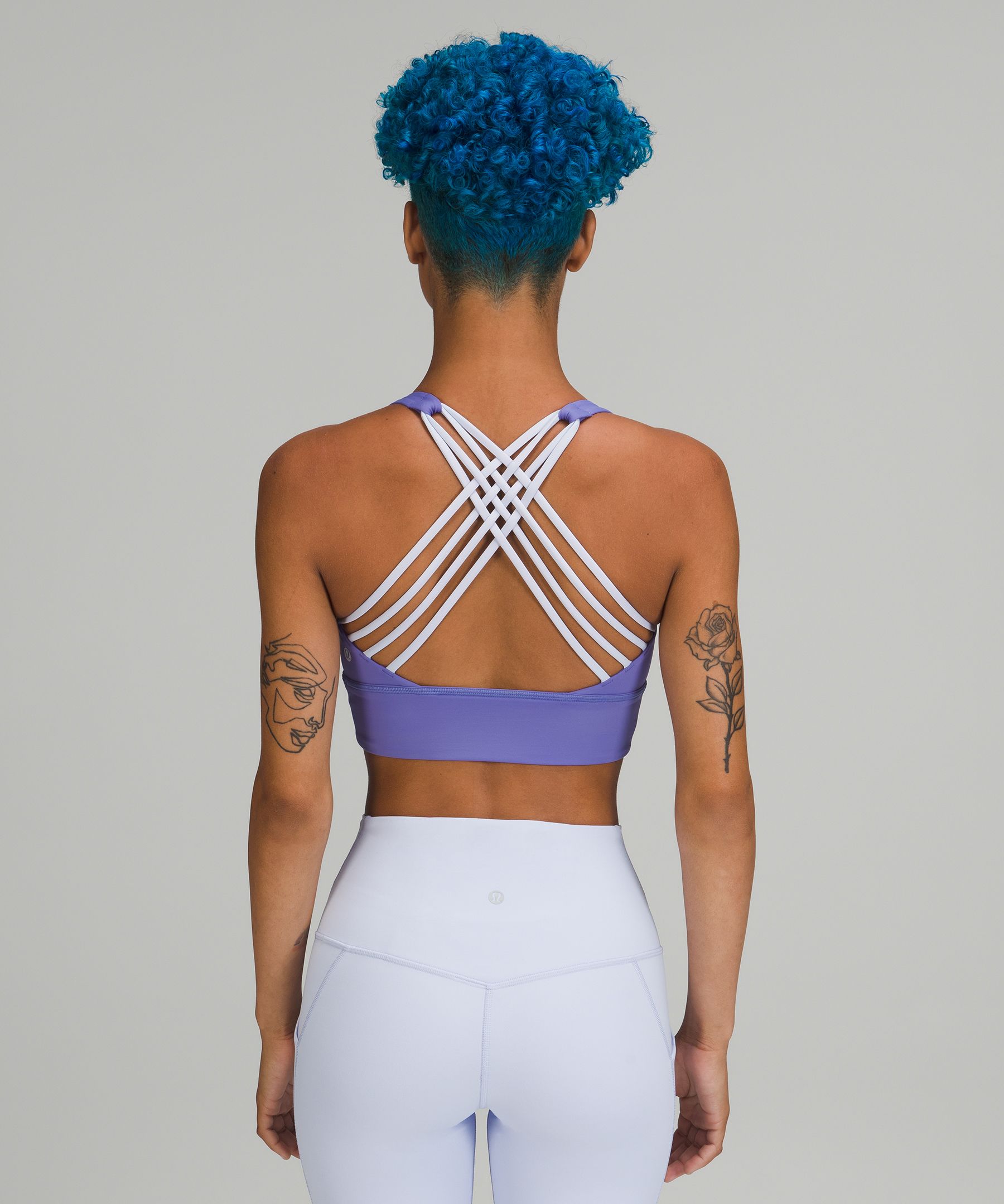 lululemon Free to Be Bra Wild Long Line Light Support, Women's Fashion,  Activewear on Carousell