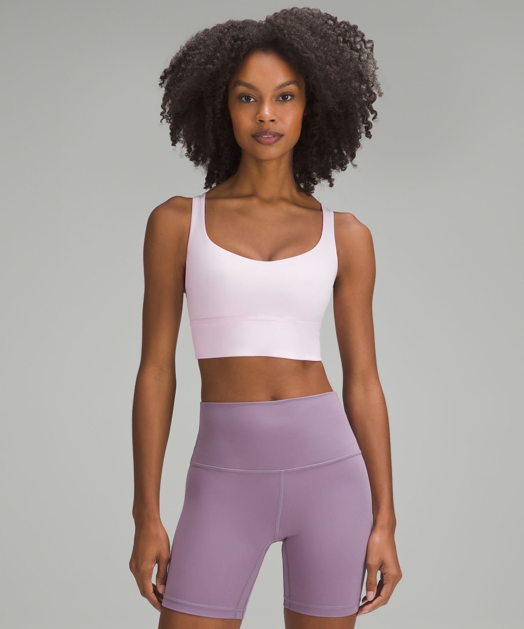 Lululemon Free To Be Longline Bra - Wild Light Support, A/b Cup