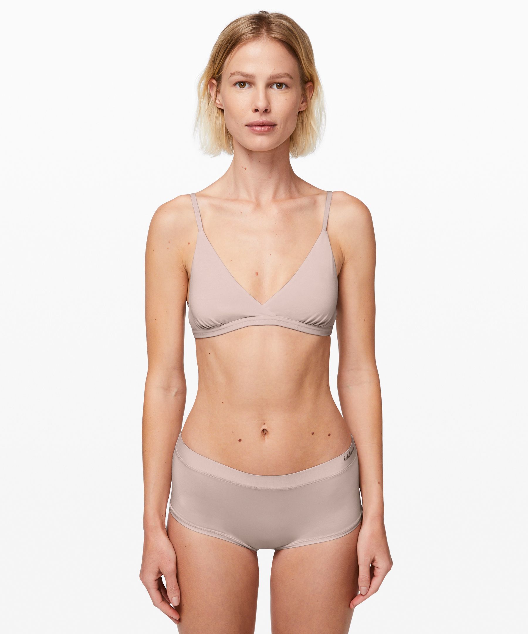 Lululemon Simply Strappy Bralette*a/b Cup In Citrus Ice