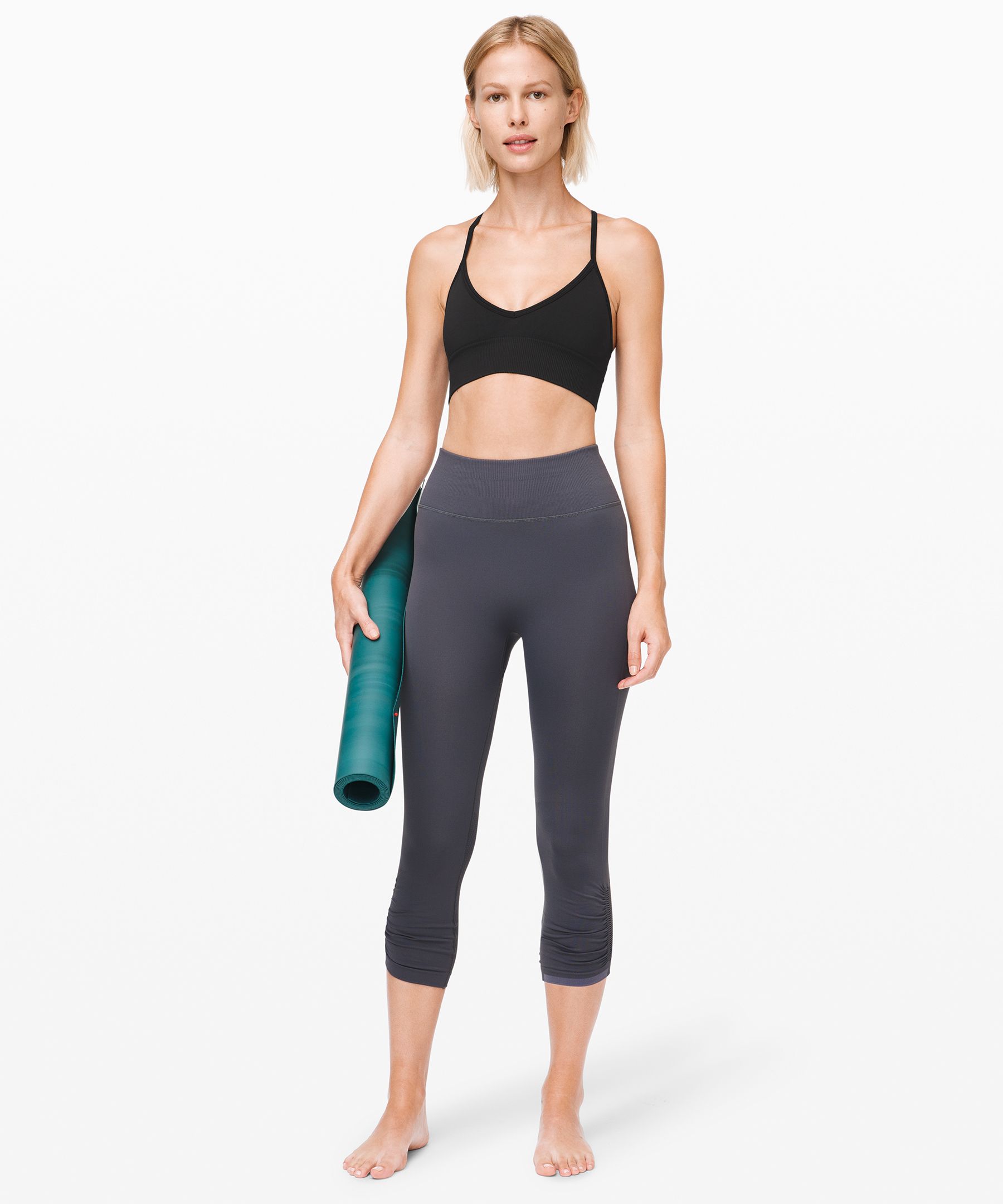 Lululemon Ebb To Street Bra Light Support, C/d Cup In Black