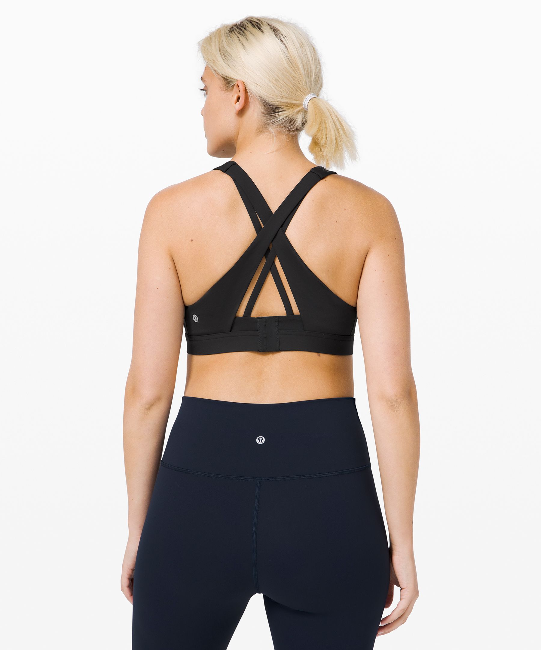 Lululemon Stash It All Medium Support Bra Black Size 4 - $35 (48% Off  Retail) - From Emma