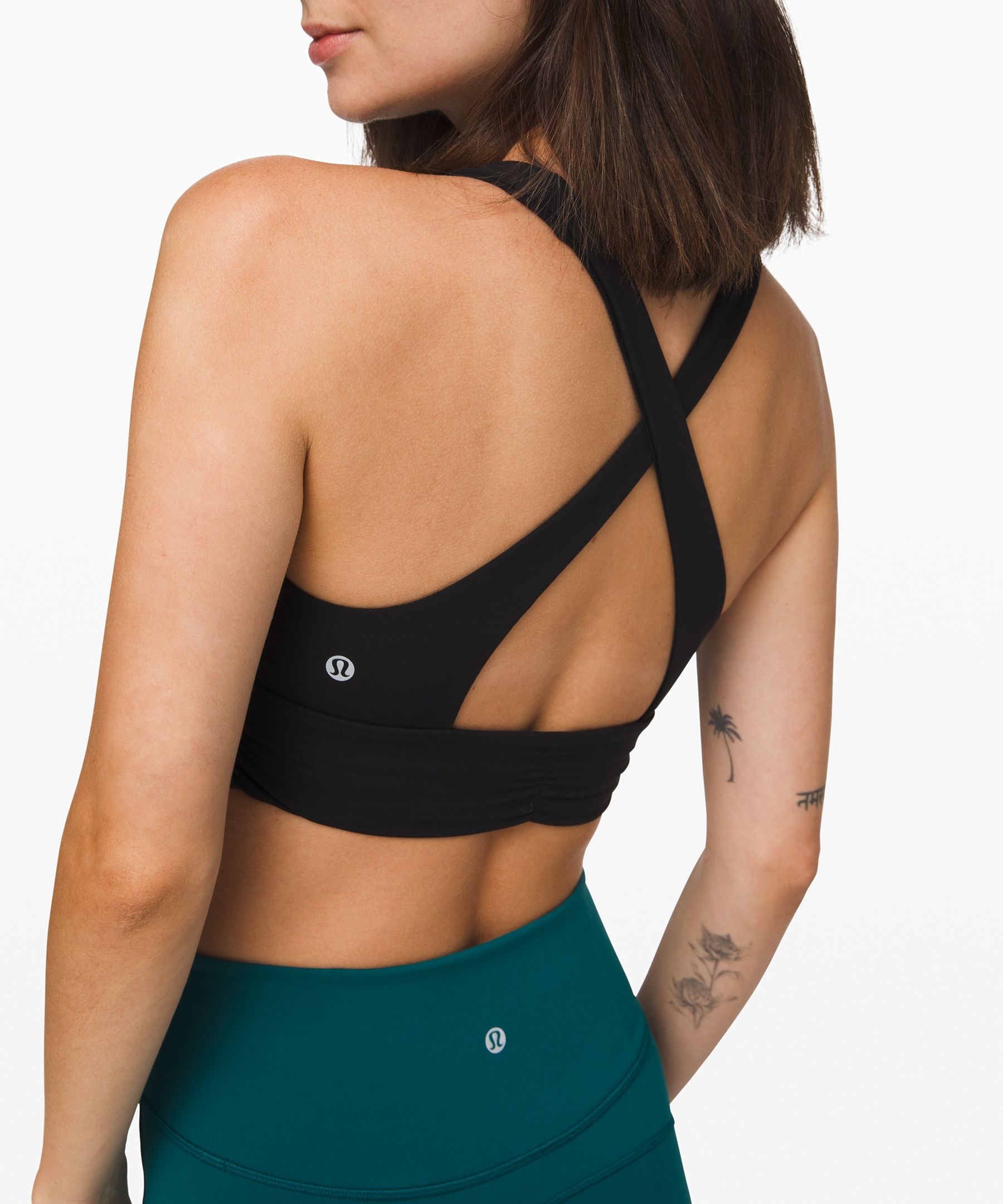 ALO YOGA // MOVEMENT BRA - ROSEWOOD