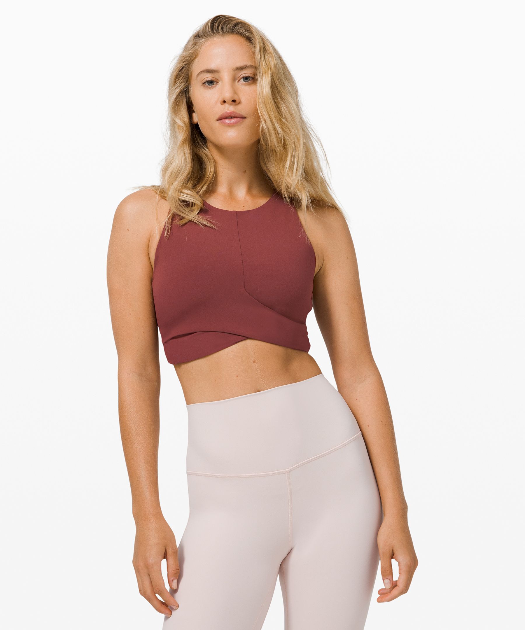 lululemon crop top bra