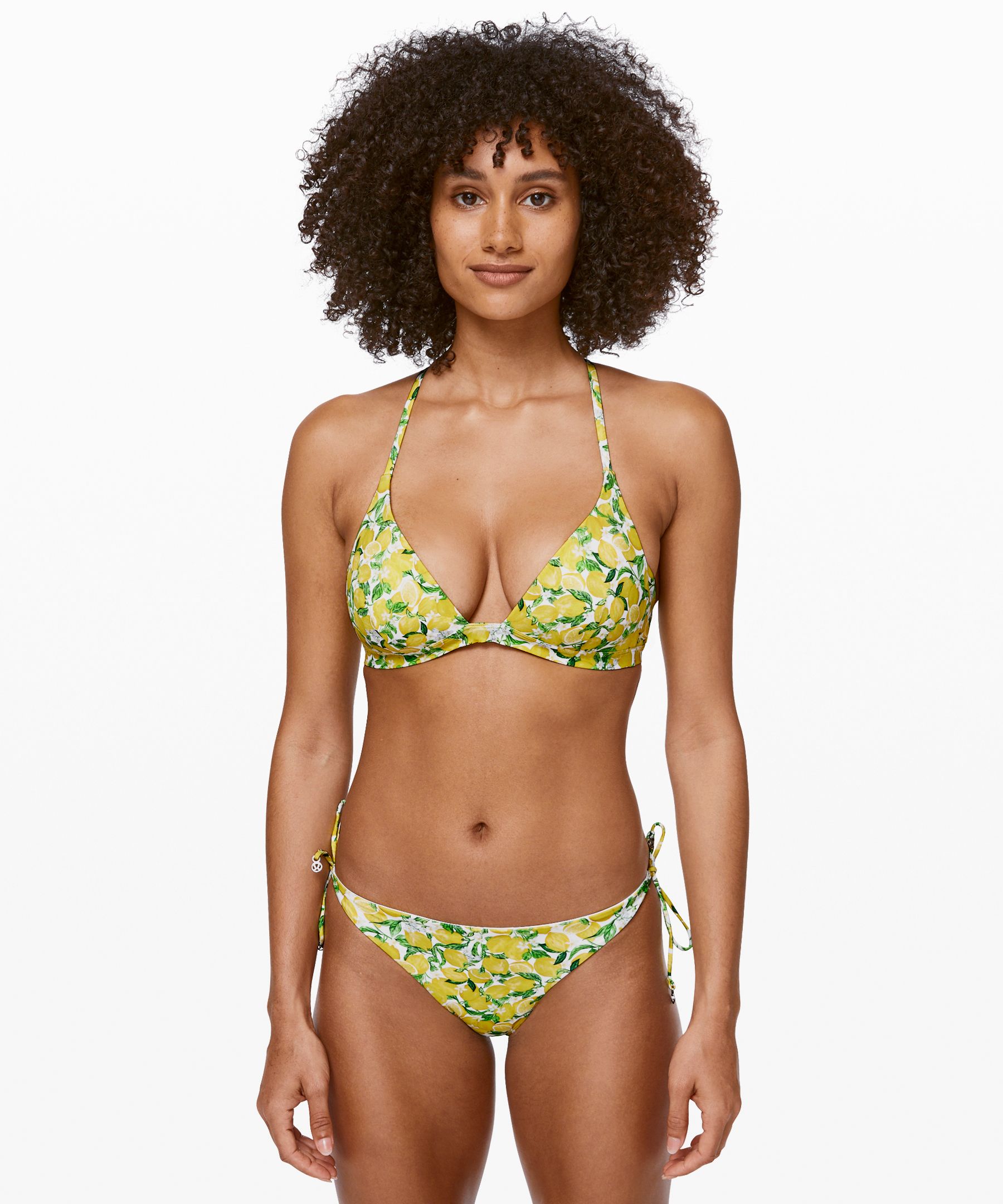 Lululemon Deep Sea Swim Top In Moss Rose