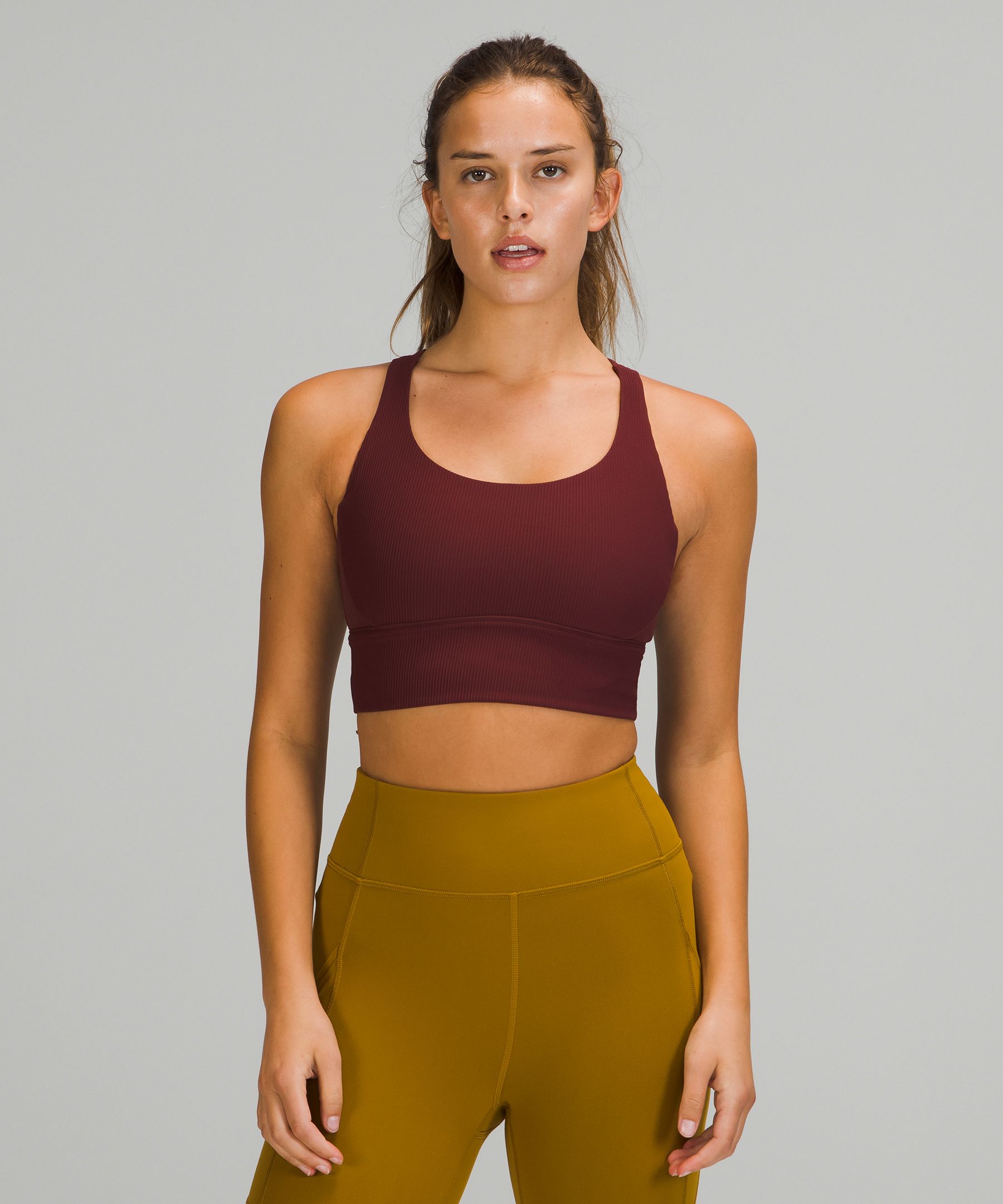 lululemon Energy Longline Ribbed Bra