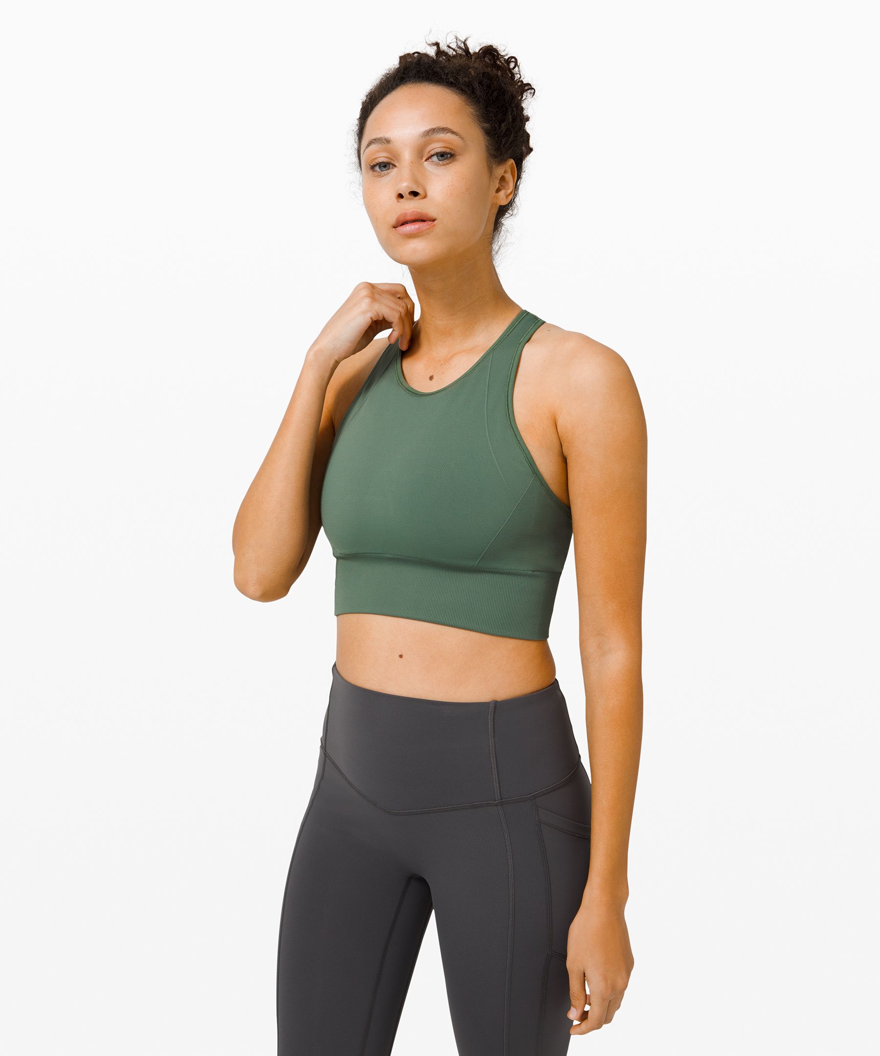 lululemon athletica, Intimates & Sleepwear, Lululemon Ebb To Train Bra  Crop Garnet