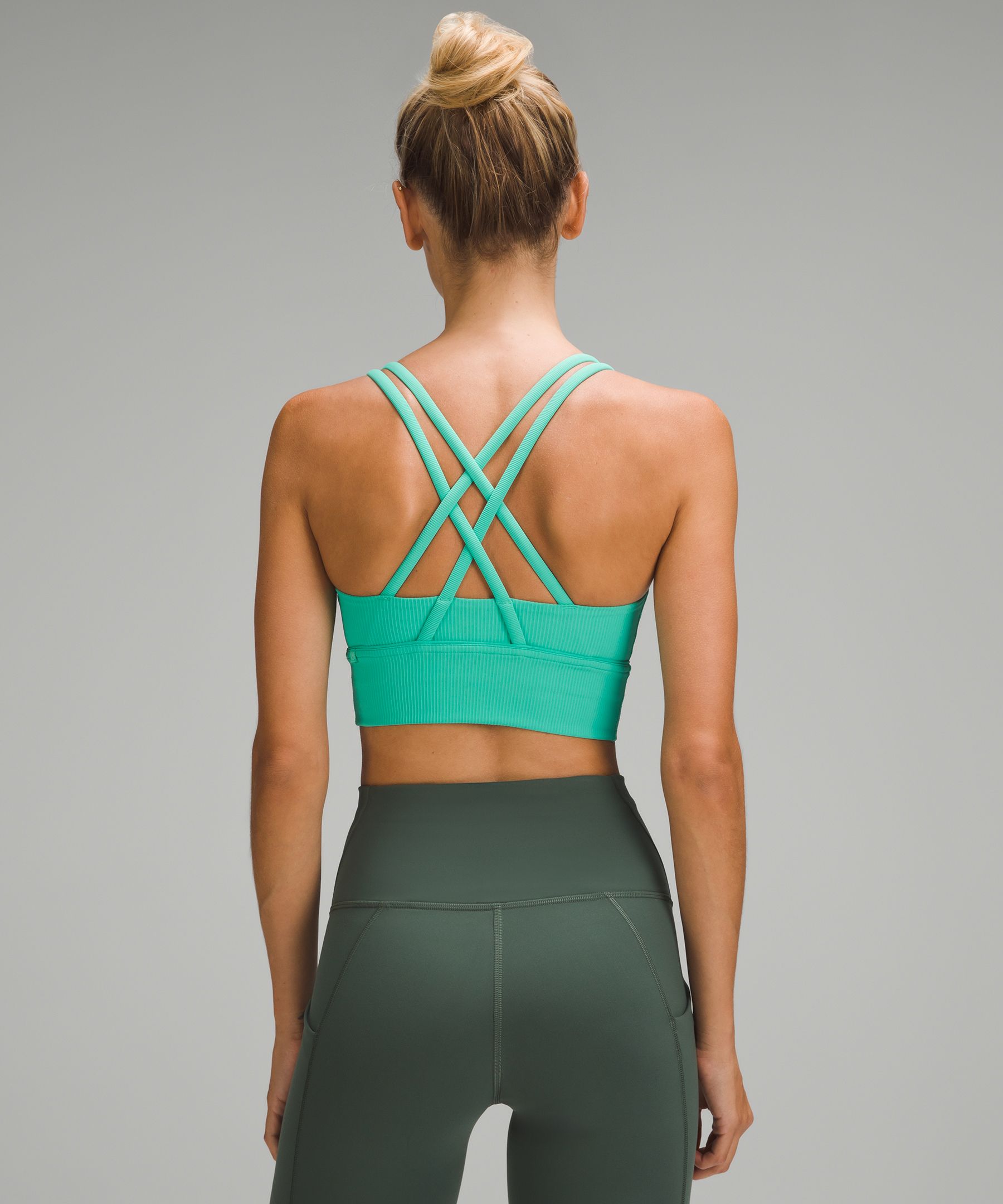 Lululemon Energy Bra - Camo Green - lulu fanatics