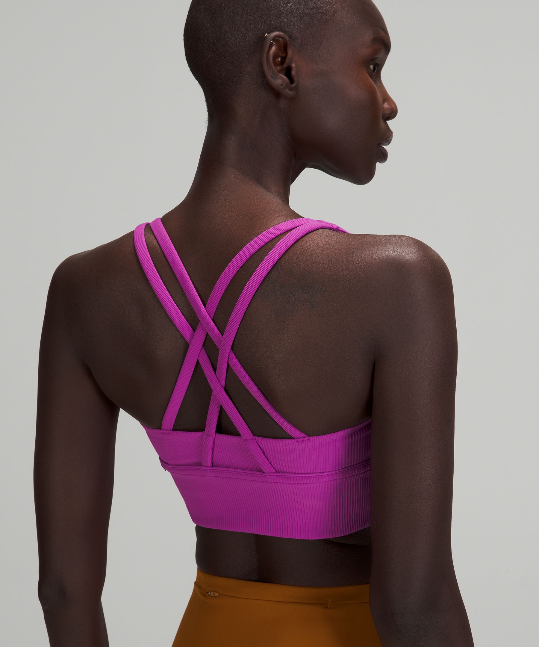 Energy Longline Bra Ribbed