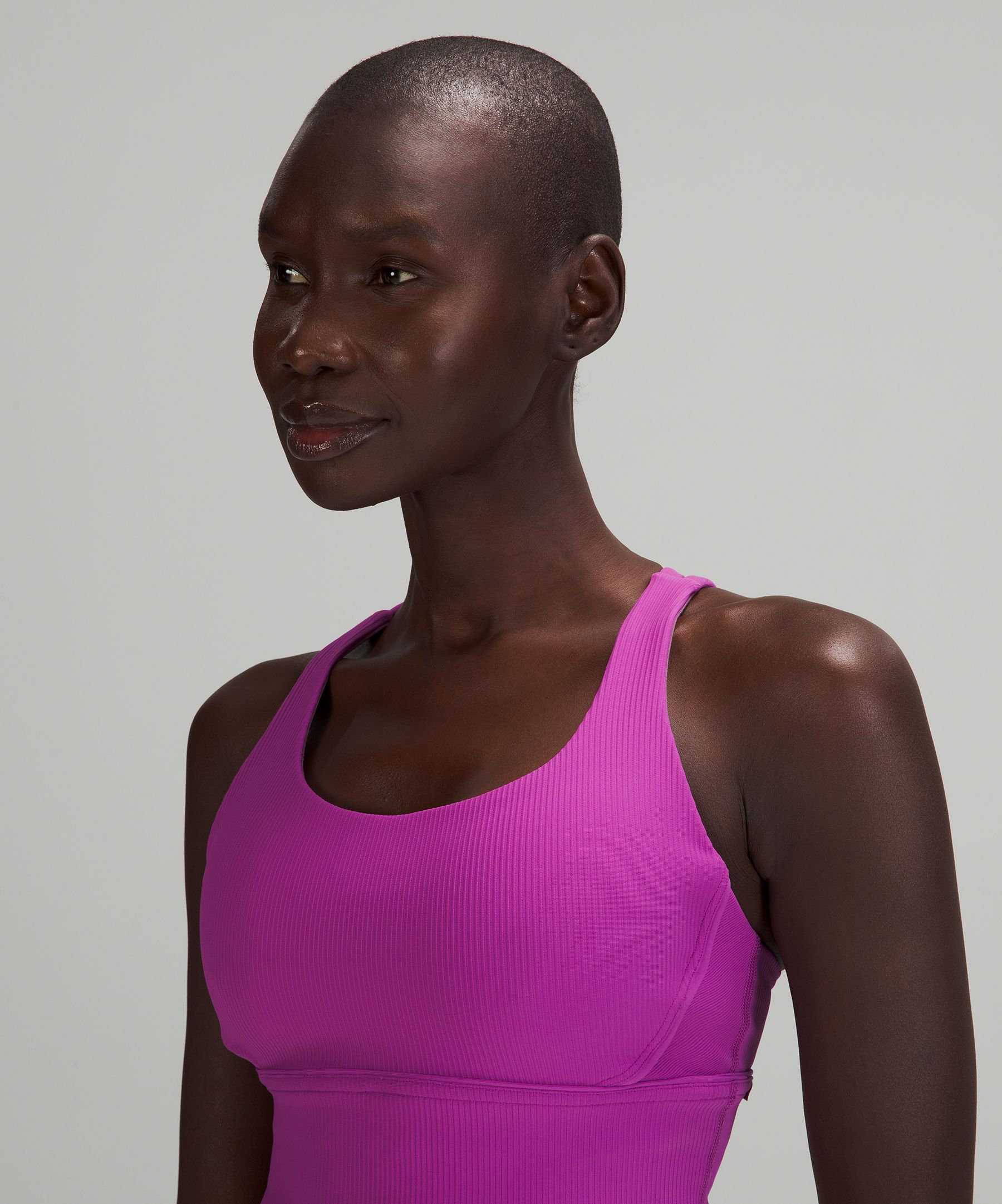 Lululemon + Energy Longline Ribbed Bra Luxtreme