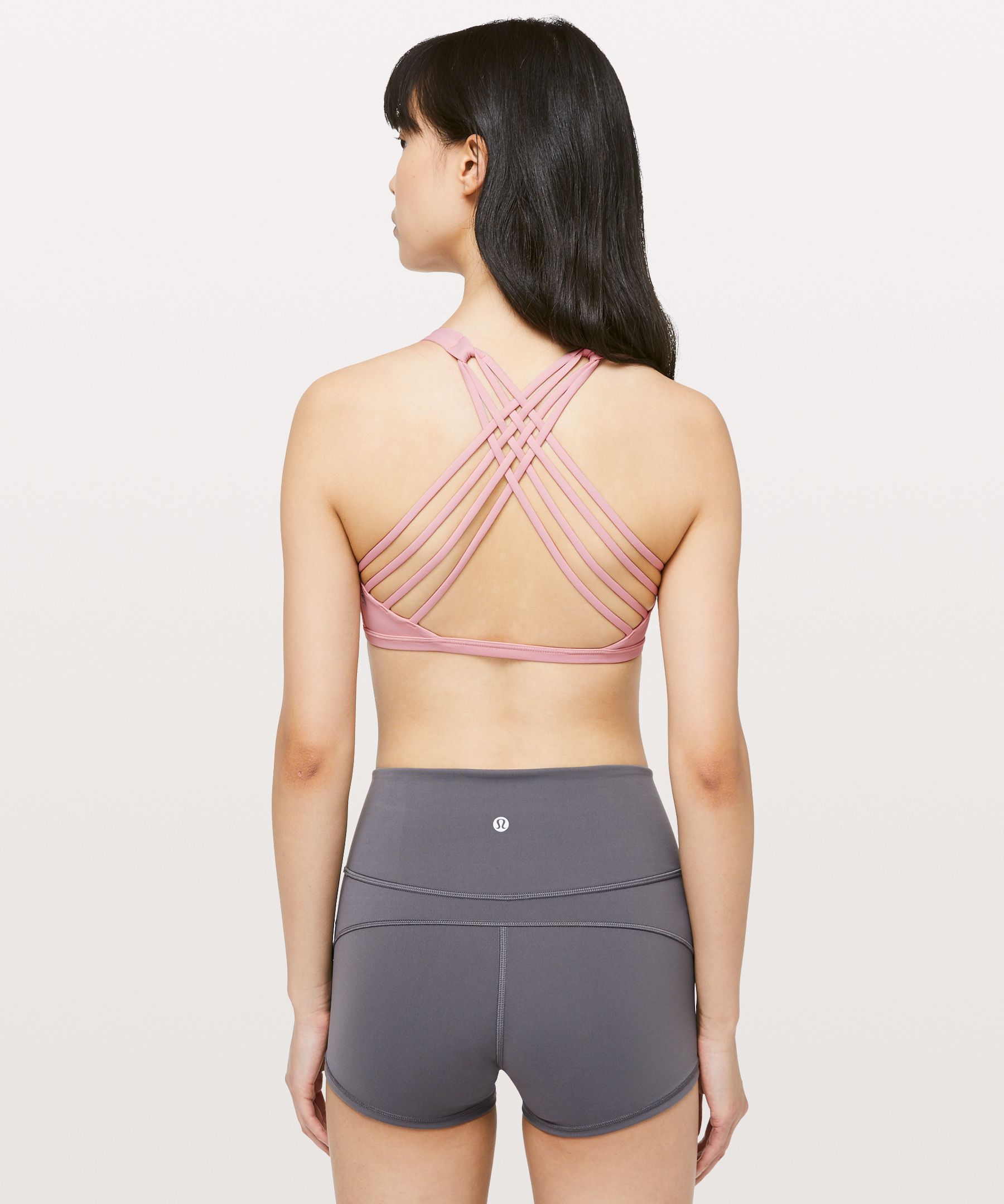 Lululemon Free To Be Bra *Wild High Neck - Black - lulu fanatics
