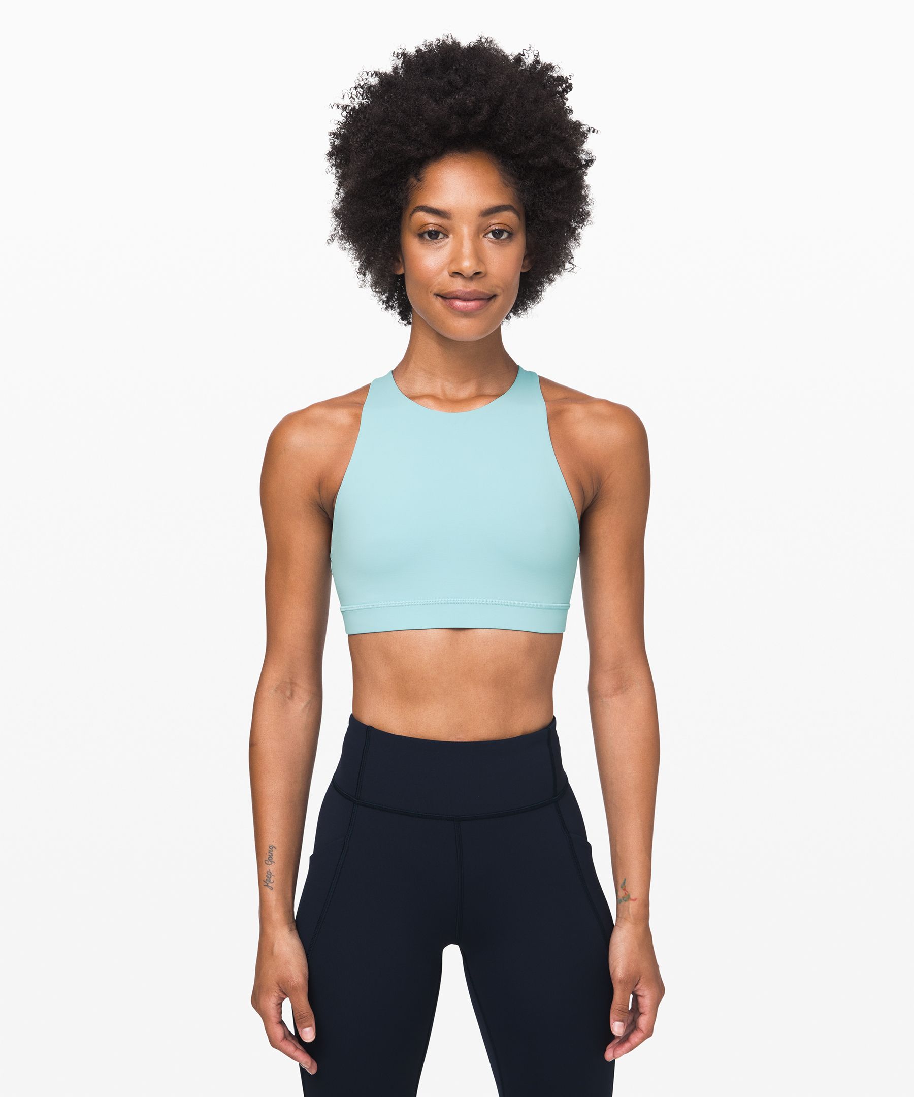 energy bra high neck