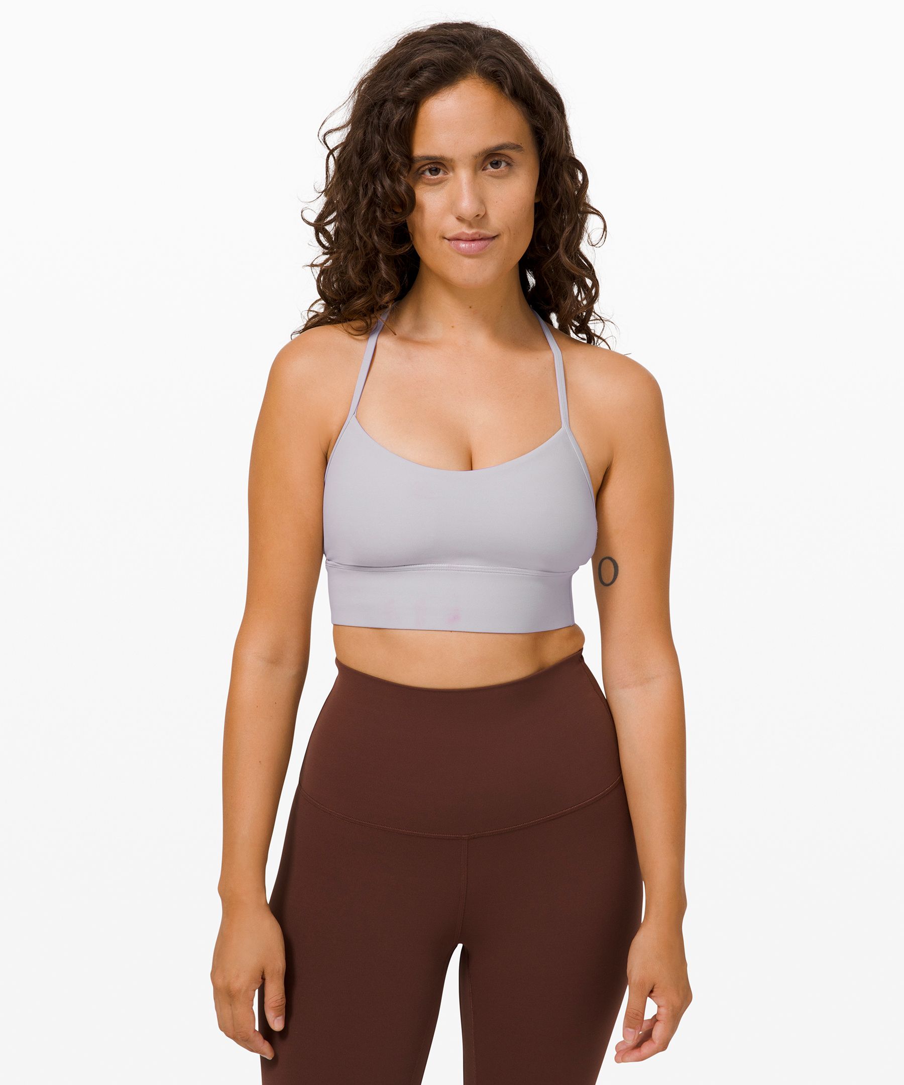 lululemon athletica, Intimates & Sleepwear, Lululemon Flow Y Bra Nulu  Light Support Ac Cups Sz