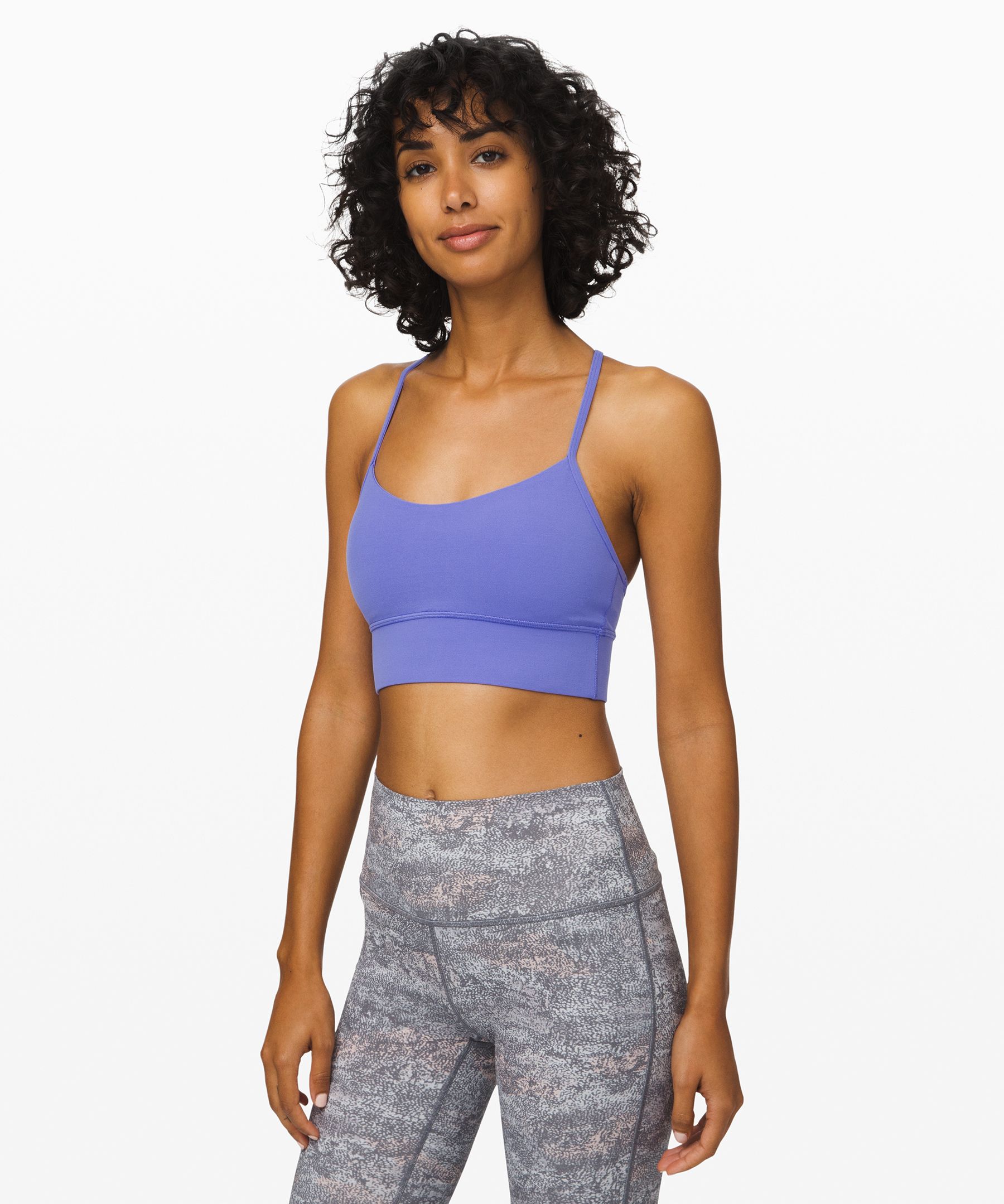 lululemon - Hight neck Flow Y Bra Nulu Light Support on Designer