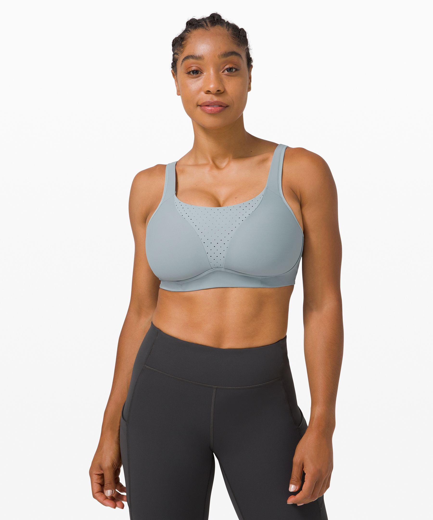 lululemon athletica, Intimates & Sleepwear, Lululemon Run Times Bra High  Support Be Cupstrue Navy