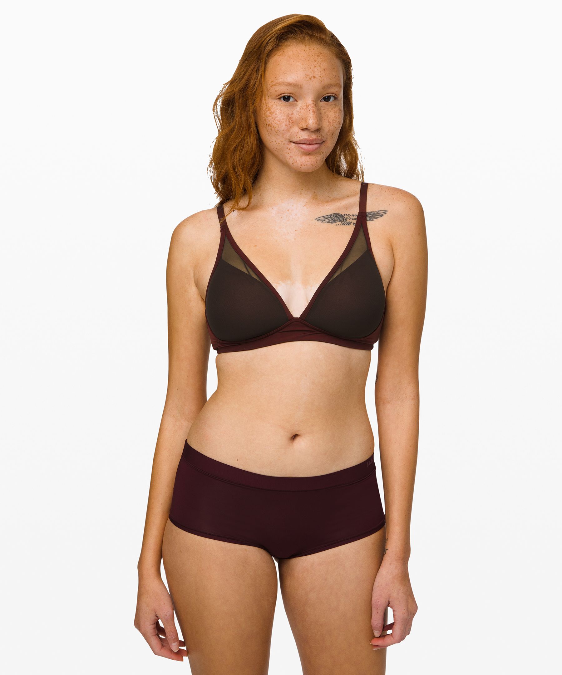 Lululemon Simply Sheer Bra - GARN/SQUO