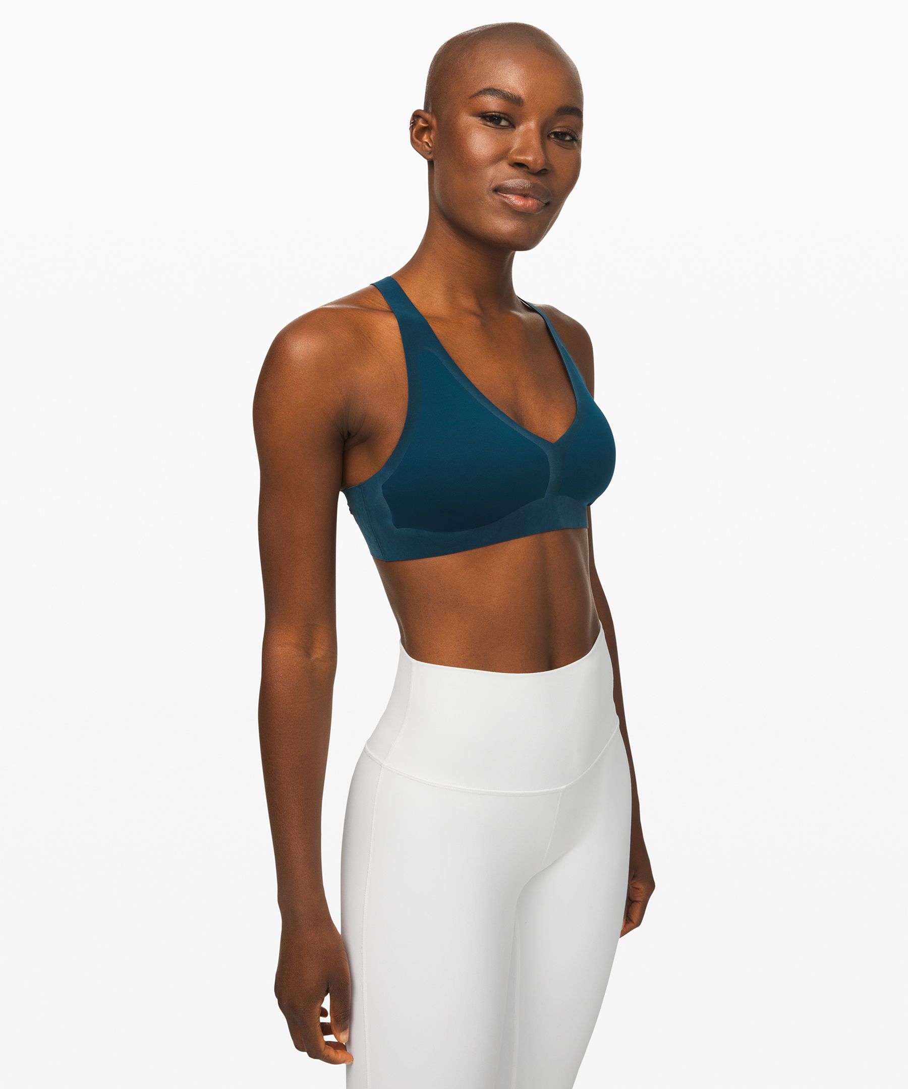 Buy Nike Women's Seamless Light Support Sports Bralette Grey in Kuwait -SSS