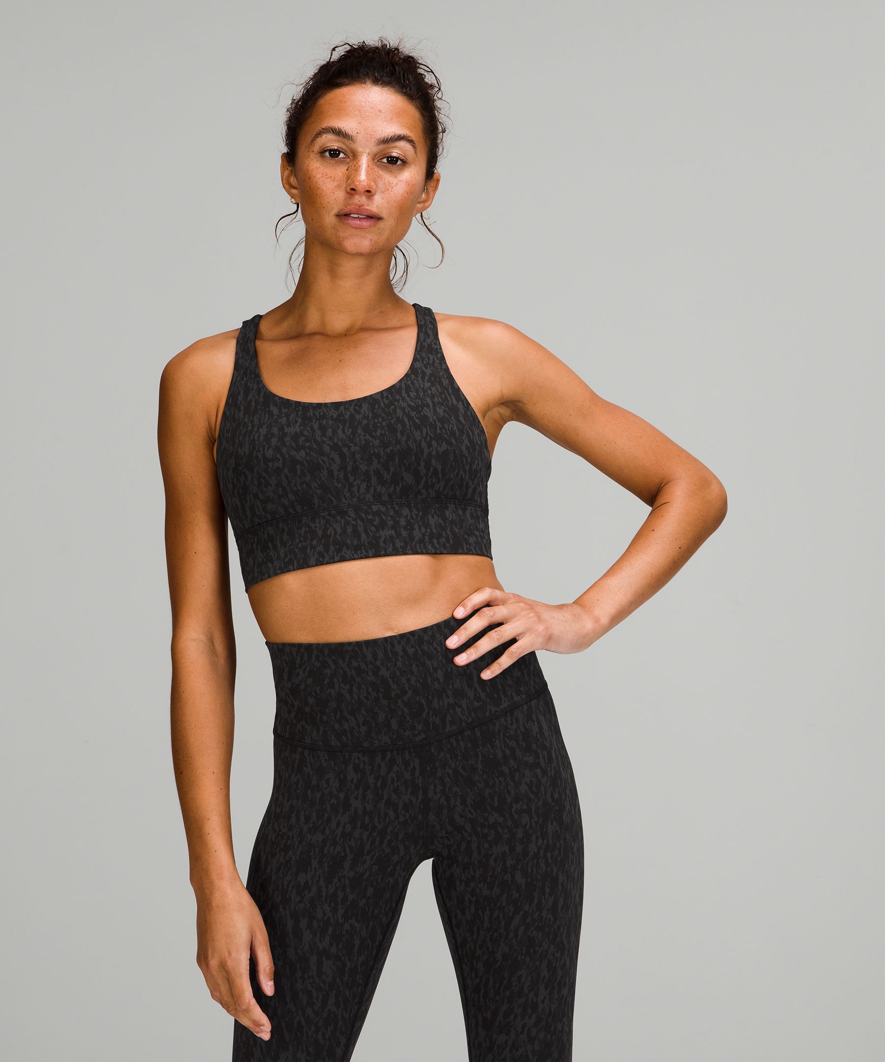 Lululemon Energy Longline Bra *Medium Support, B–D Cups - Canyon