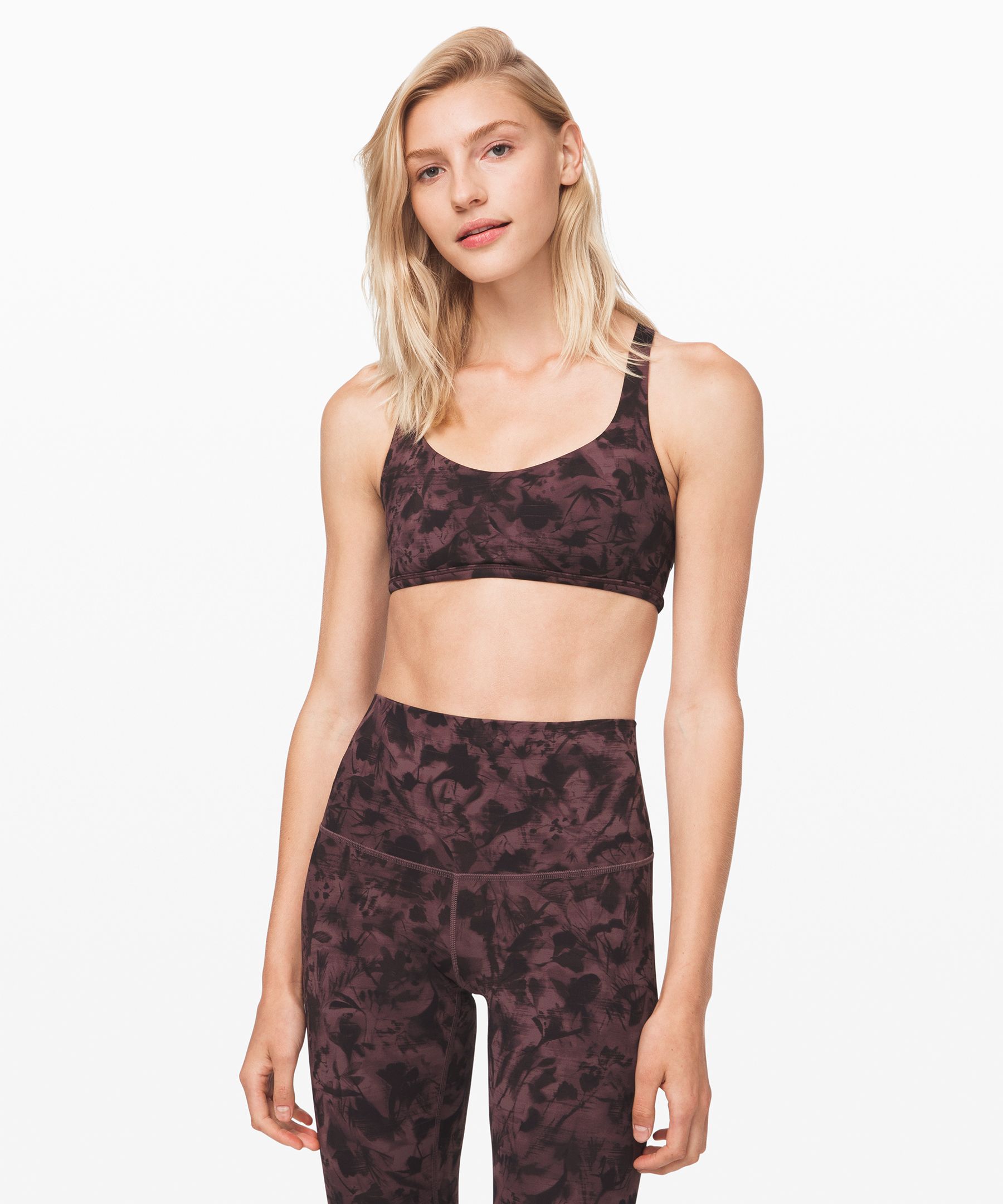 lululemon floral bra