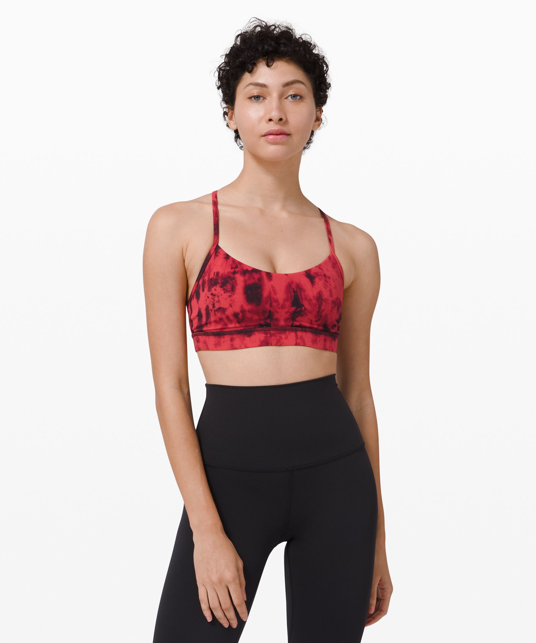 Lululemon Flow Y Bra Nulu *light Support, B/c Cup In Multi