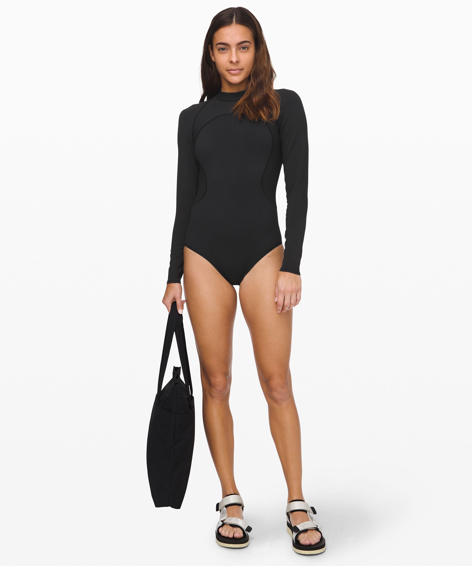 Wade the Waters Long Sleeve One-Piece