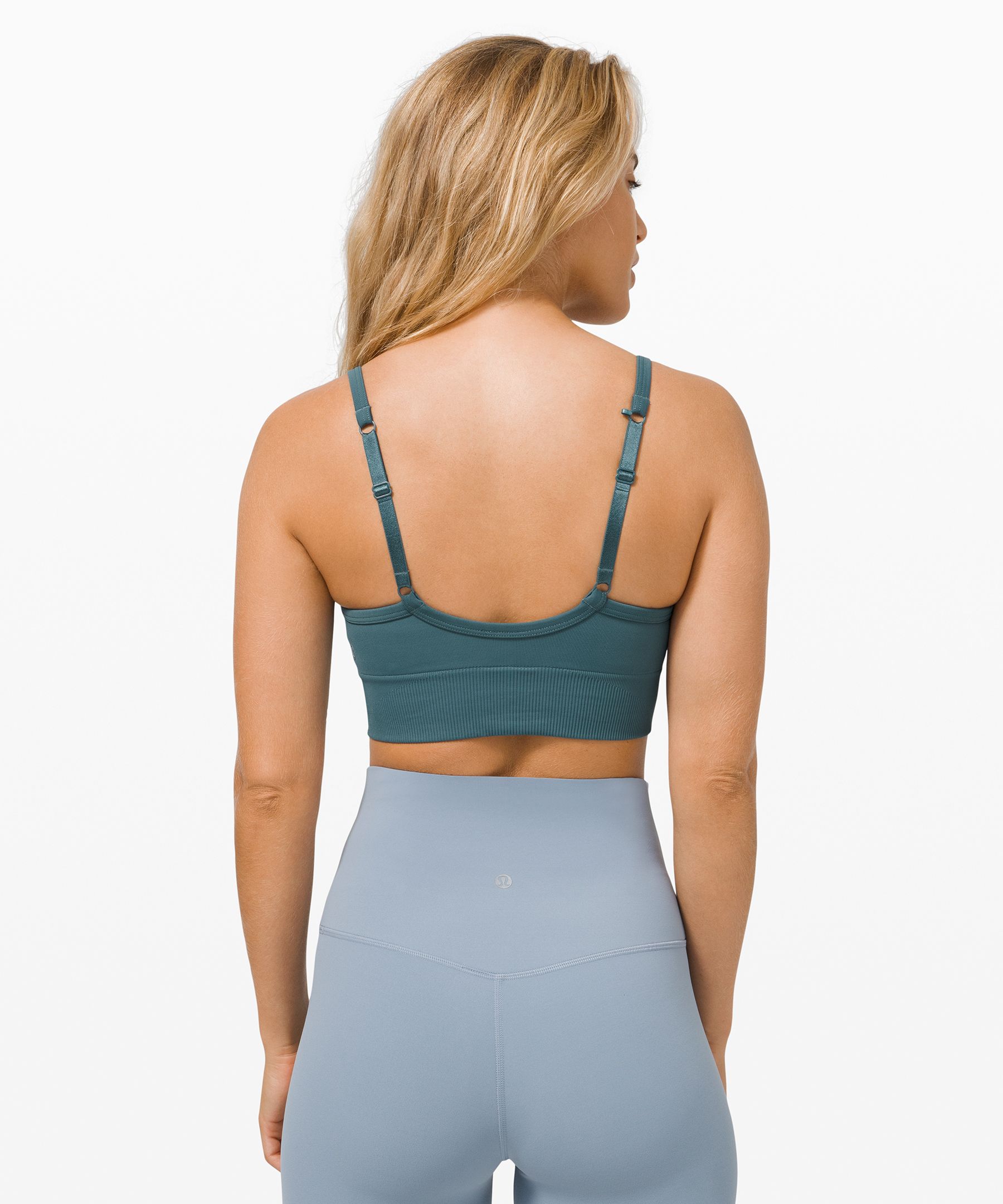 lululemon blue sports bra