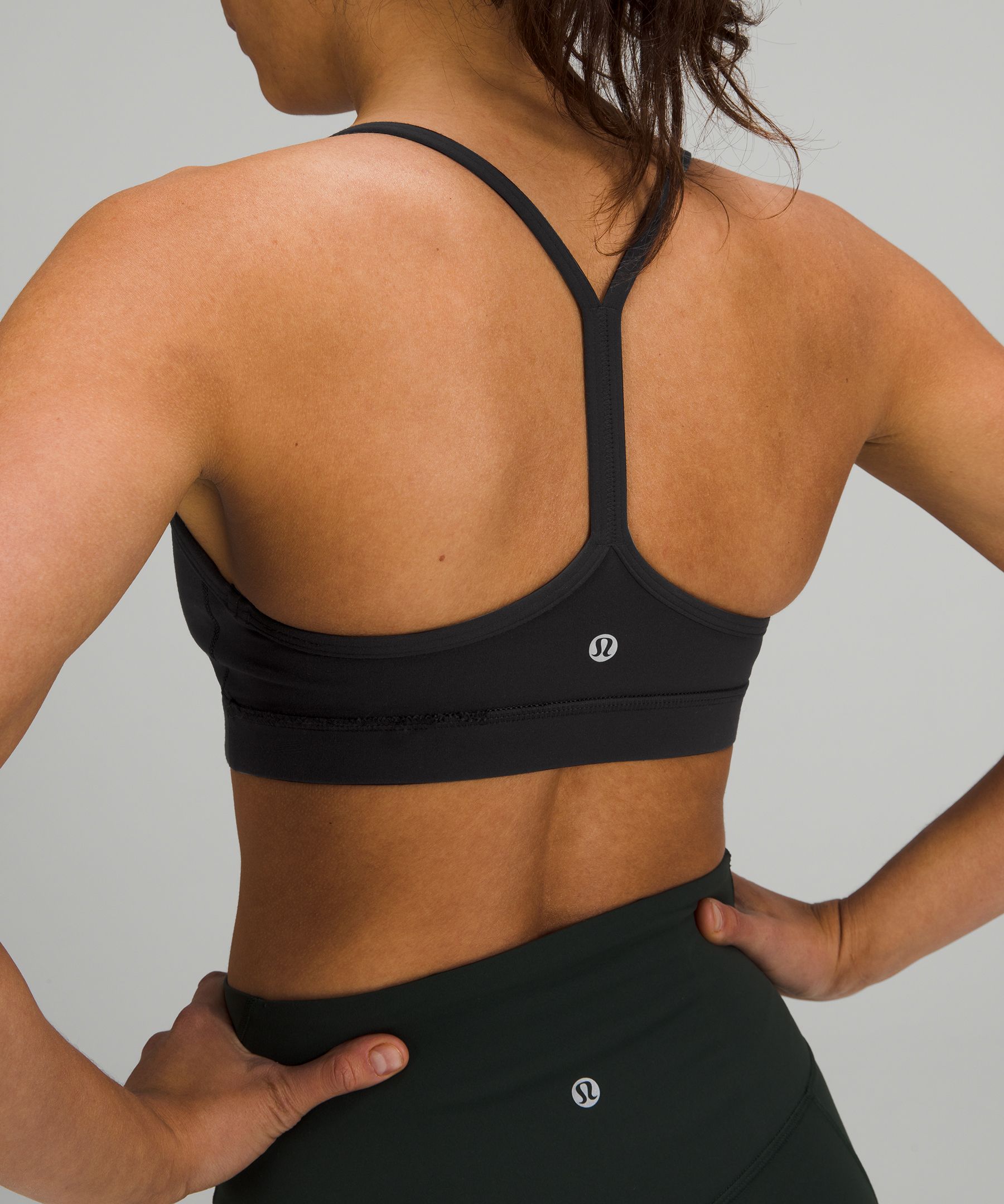 Lululemon Flow Y Nulu Bra *Light Support, A–C Cups - Wild Mint - lulu  fanatics