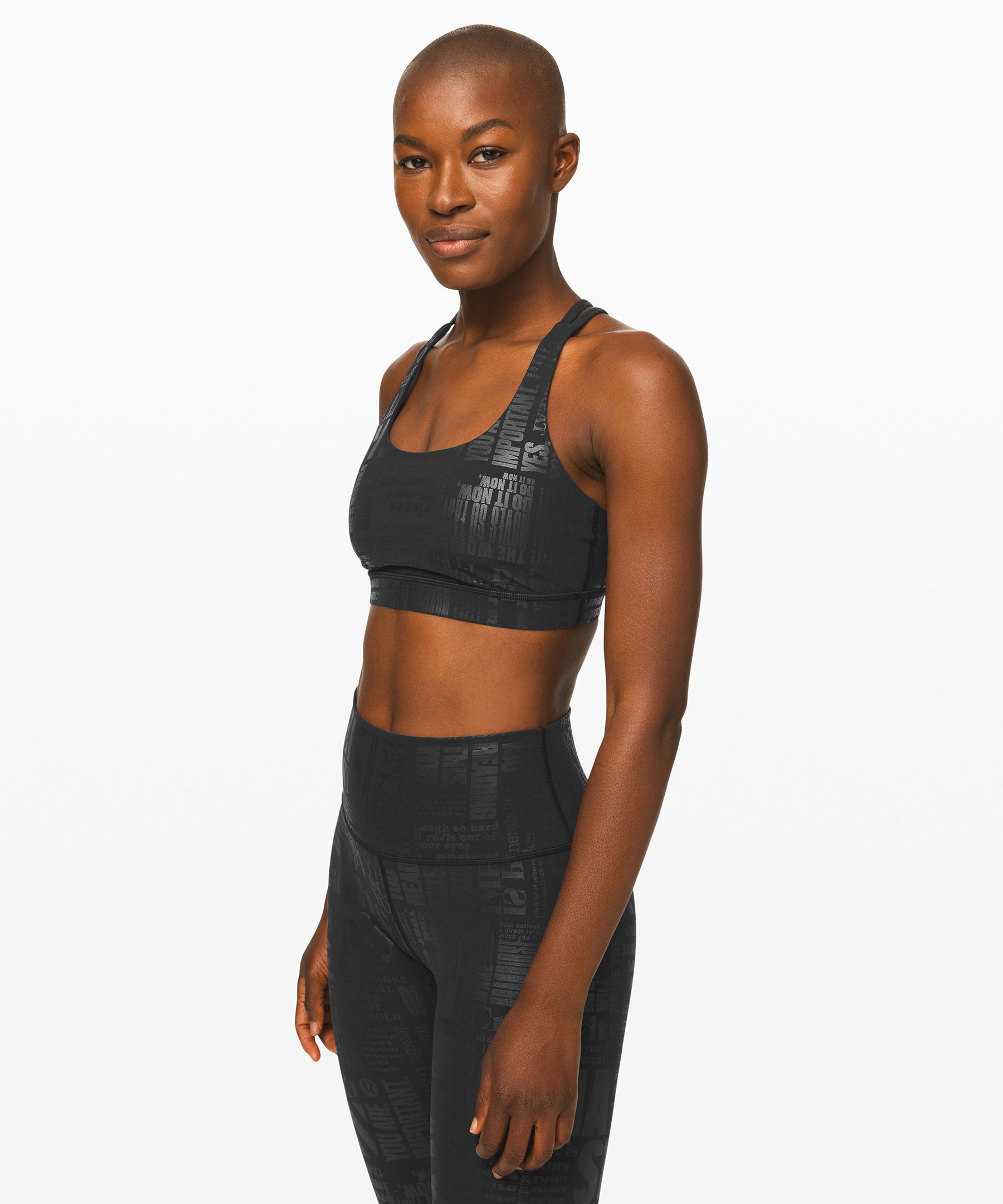 Black Manifesto Sports Bra – No Days Off