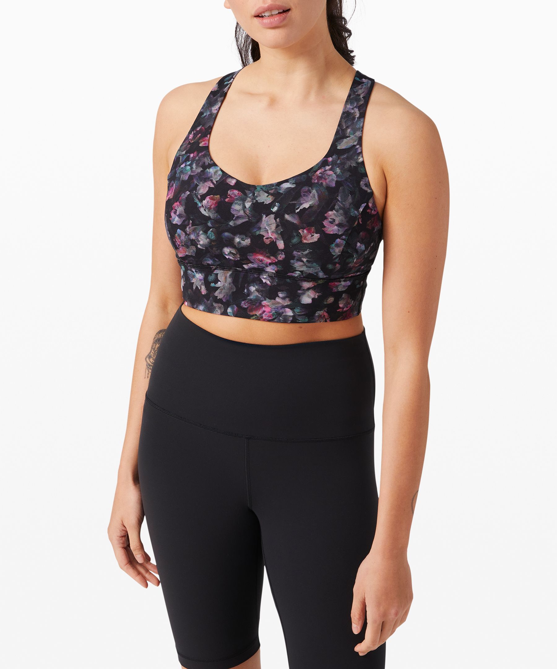 free to be long line bra lululemon