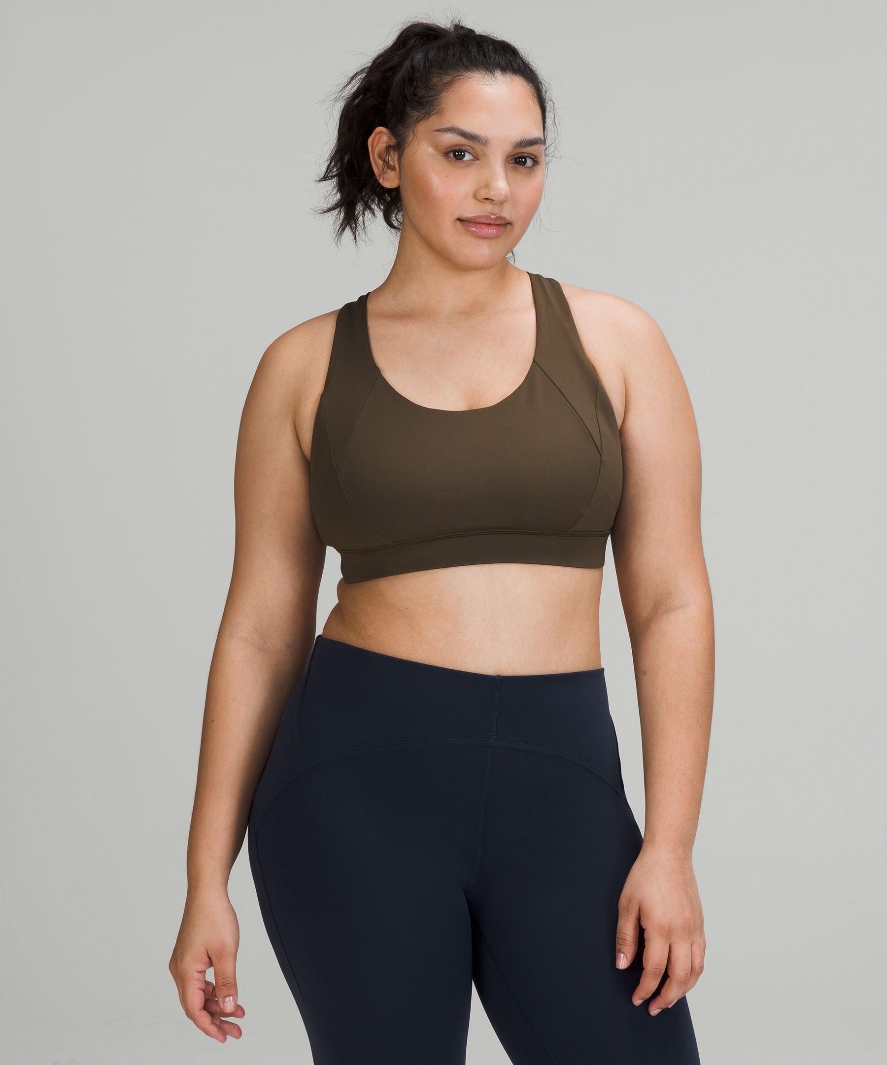 Lululemon Free To Be Elevated Bra Light Support, Dd/ddd(e) Cup In Dark Olive