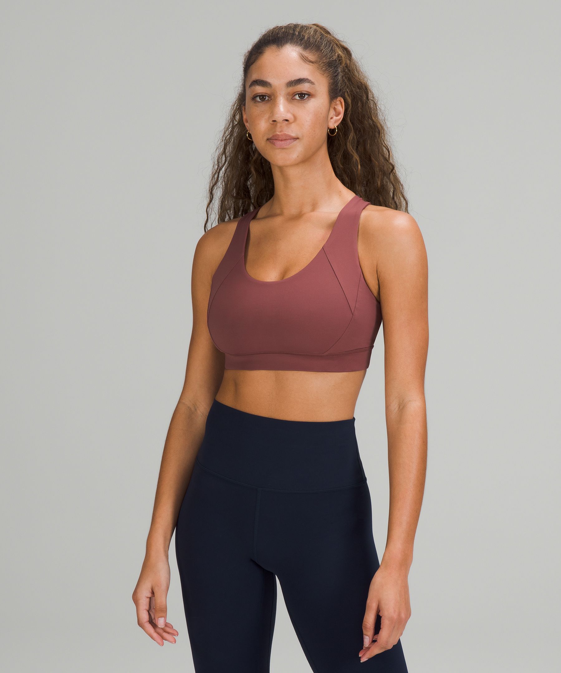 Lululemon Free To Be Elevated Bra Light Support, Dd/ddd(e) Cup In Smoky Red