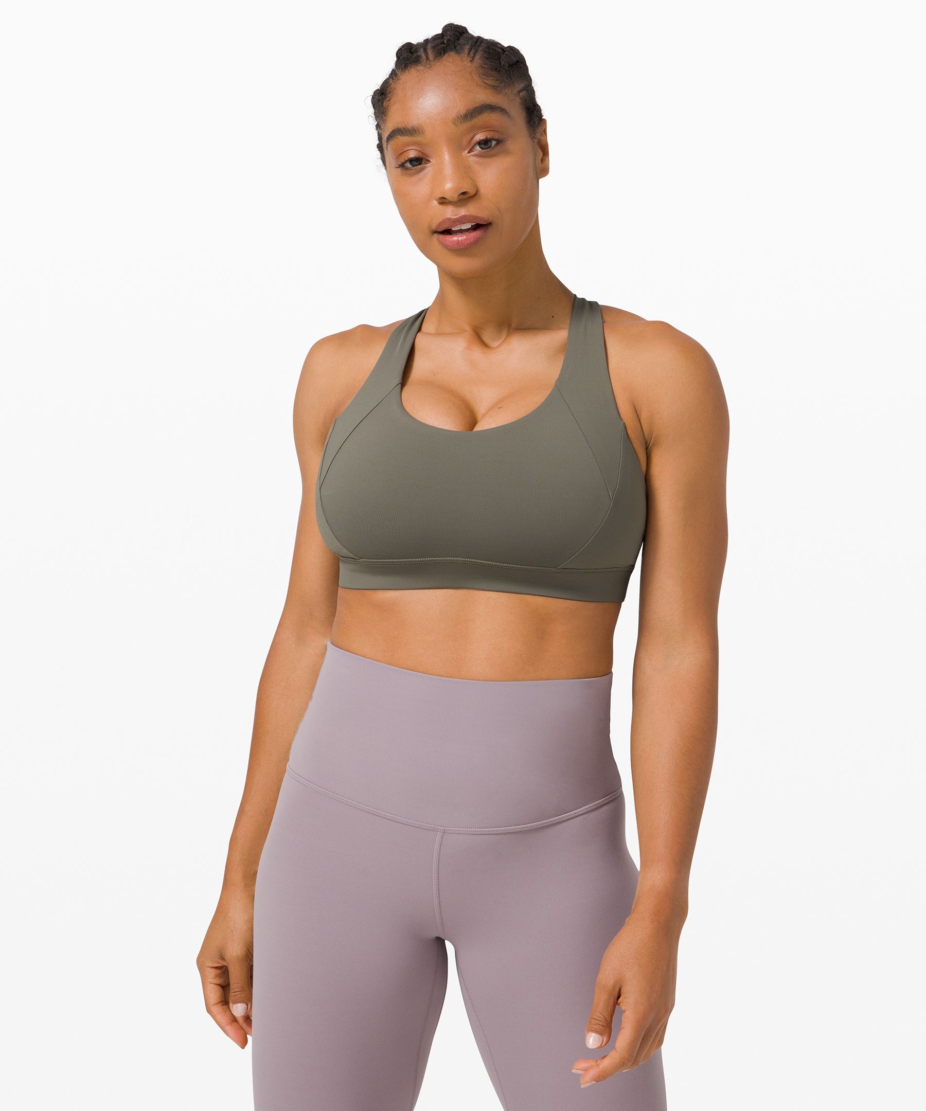 Lululemon Free To Be Elevated Bra *light Support, Dd/e Cup In Green