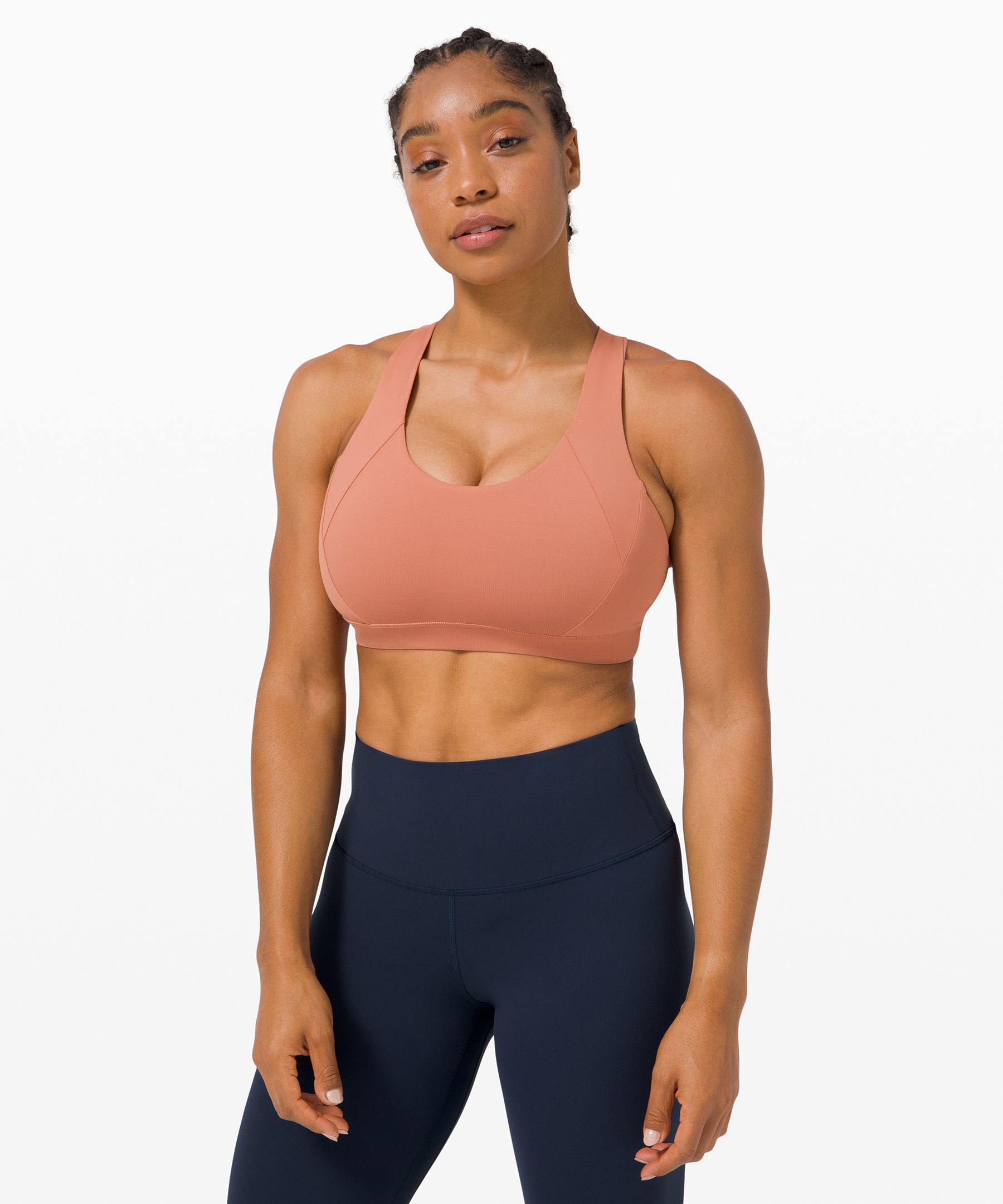 Lululemon Free To Be Elevated Bra *light Support, Dd/e Cup In Orange