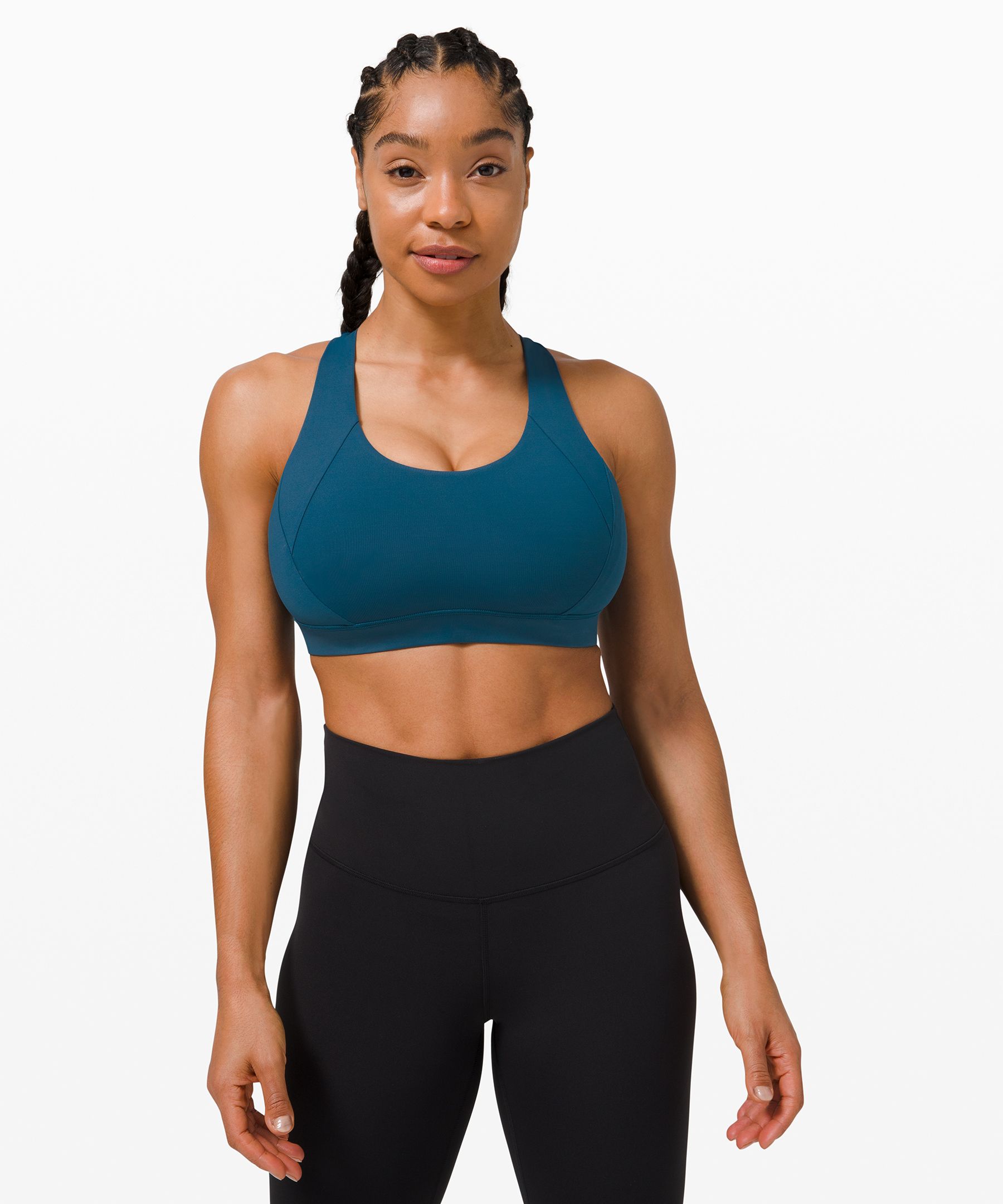 Lululemon Free To Be Elevated Bra *light Support, Dd/e Cup In Navy