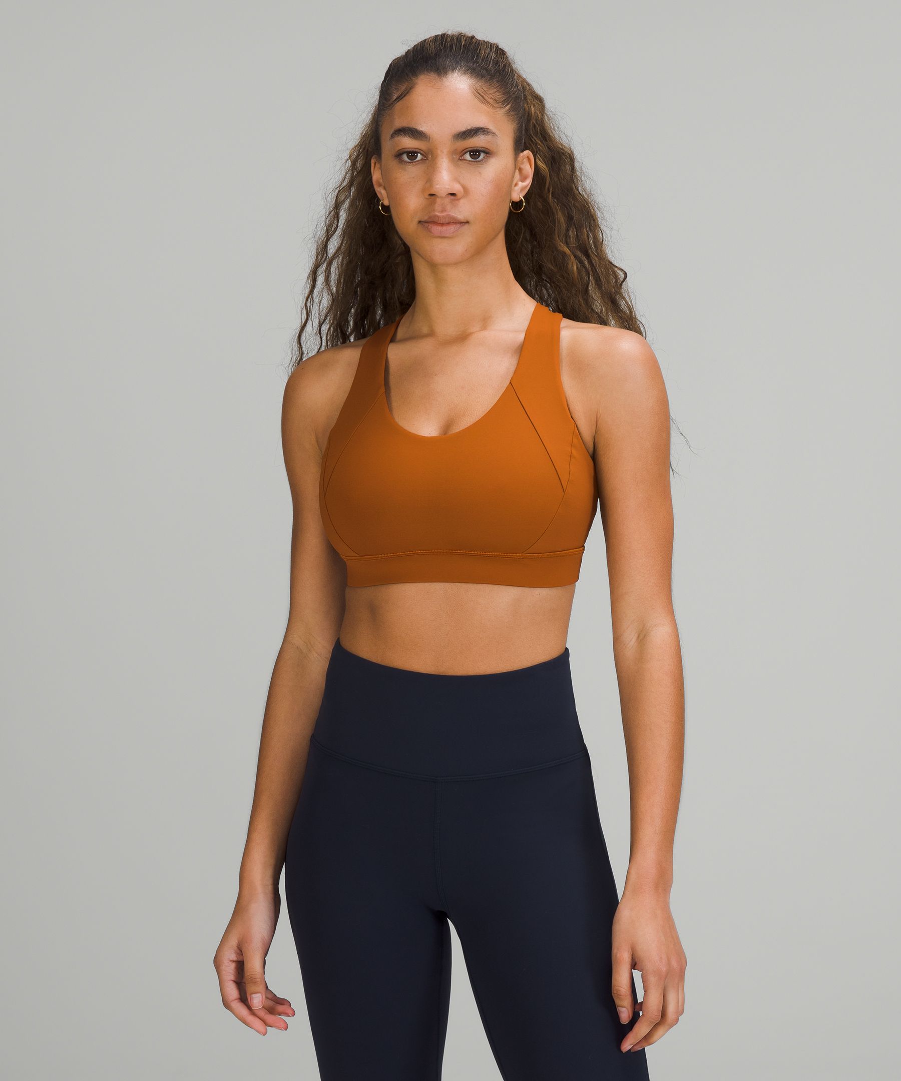 Lululemon Free To Be Elevated Bra Light Support, Dd/ddd(e) Cup In Butternut Brown