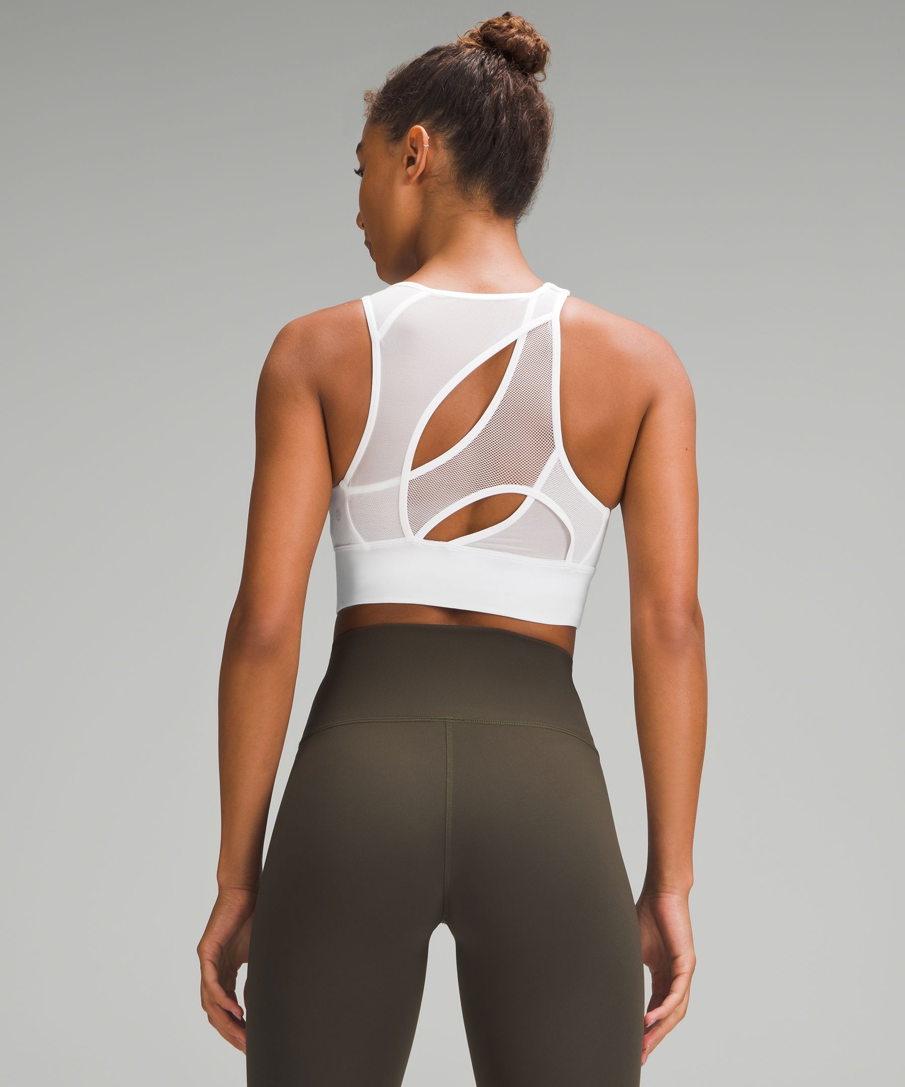 Lululemon Set Challenger Bra In White