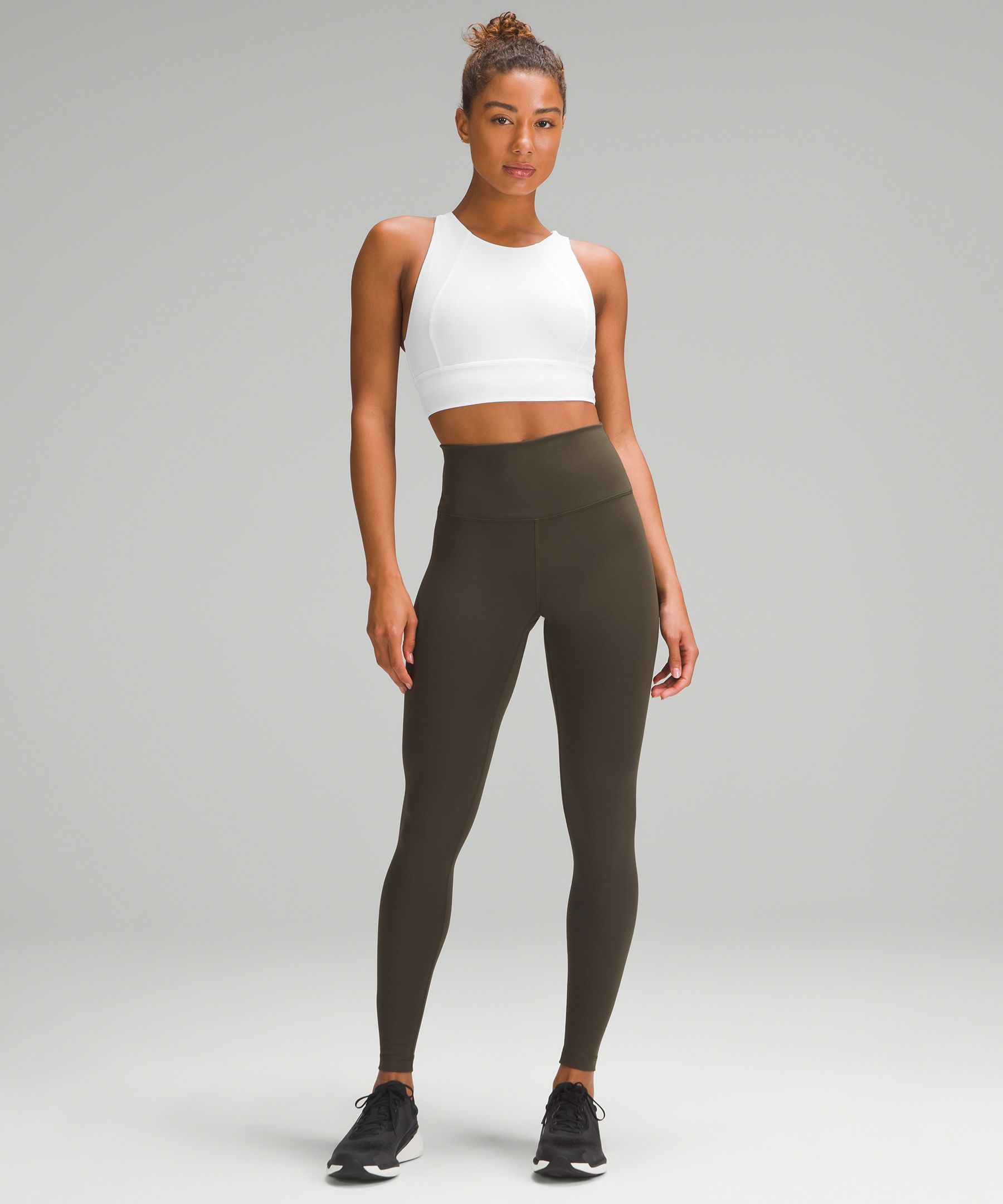 Lululemon Set Challenger Bra In White