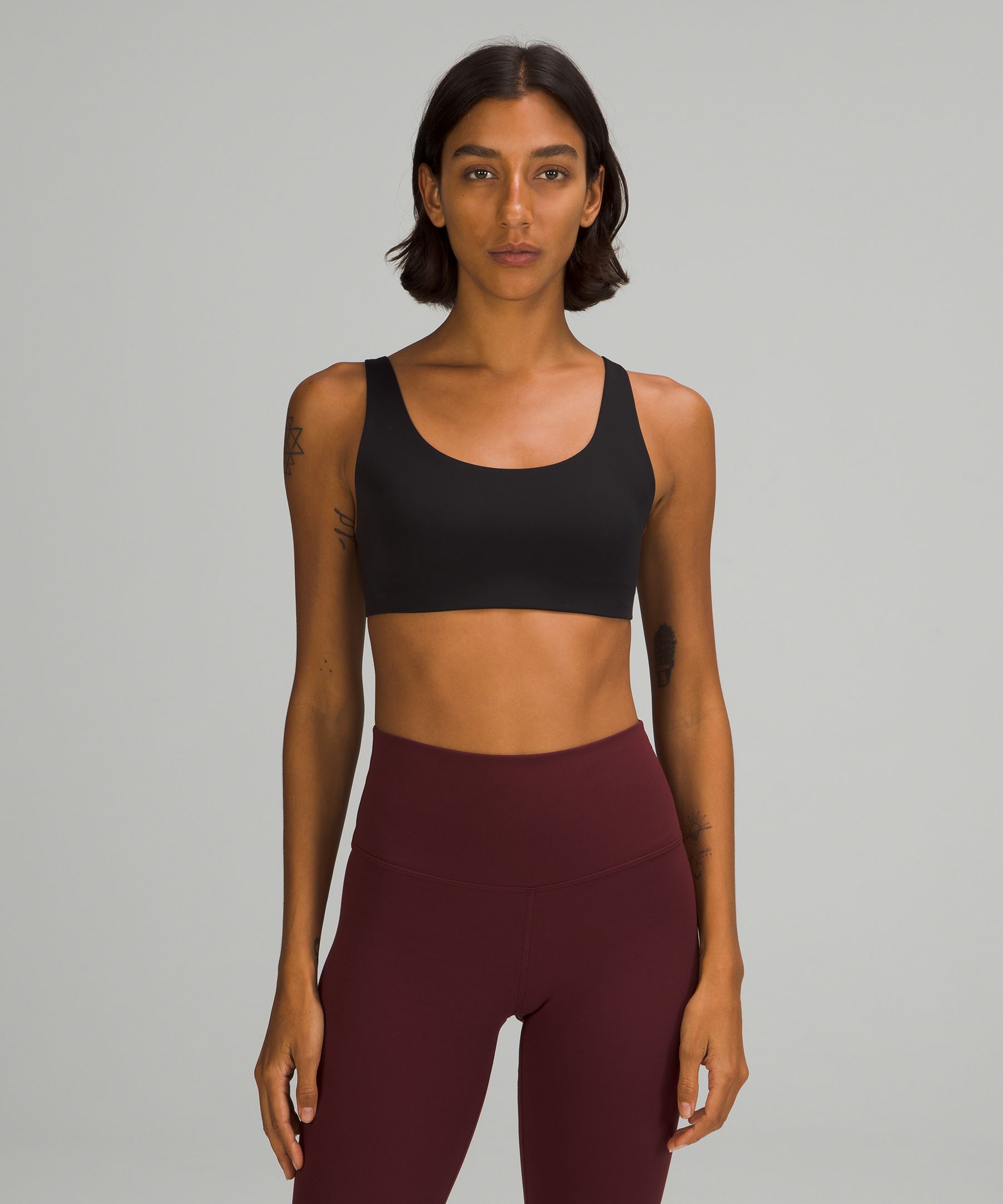 Lululemon In Alignment Straight-strap Bra *light Support, A/b Cups