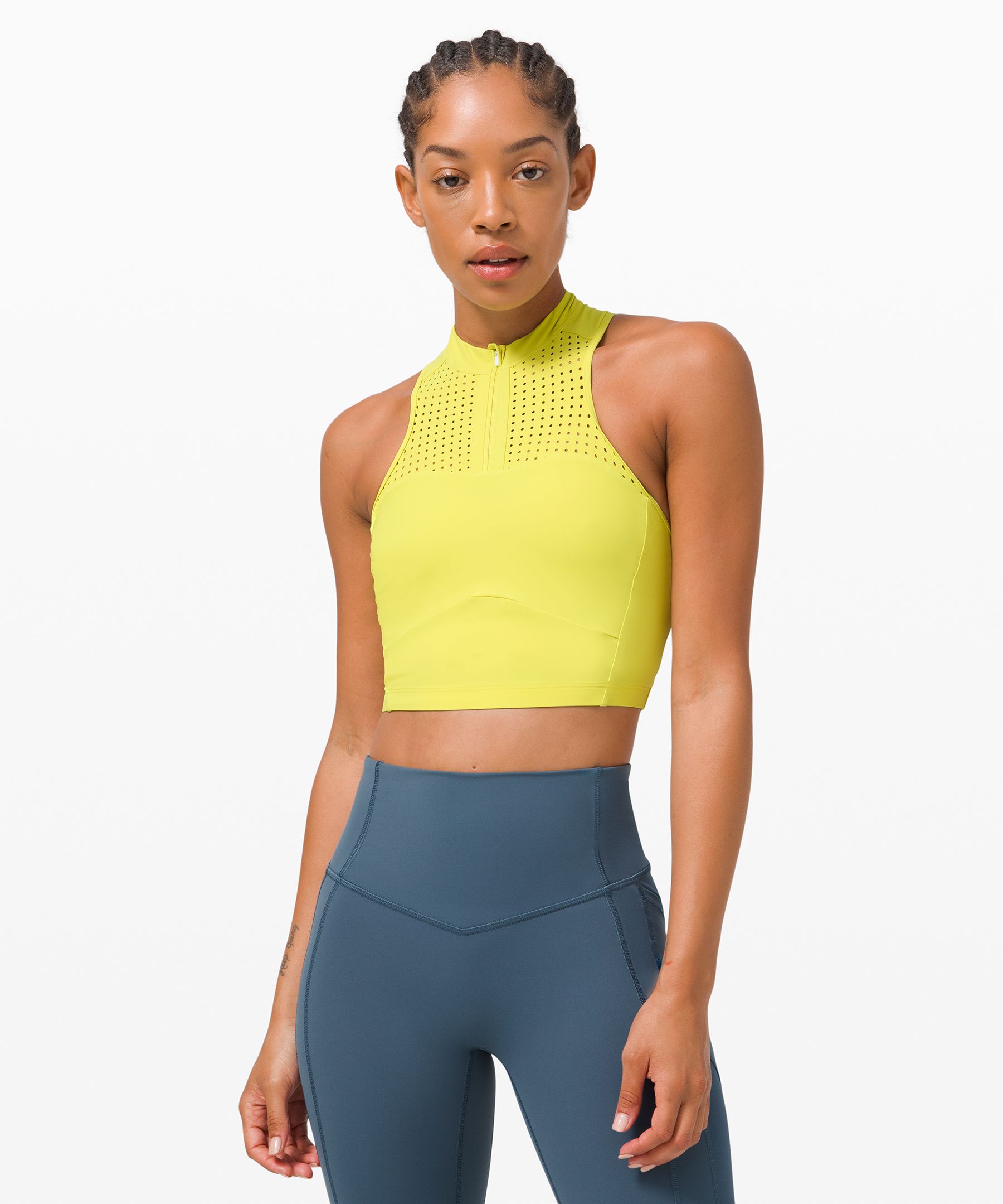 lululemon crop top bra