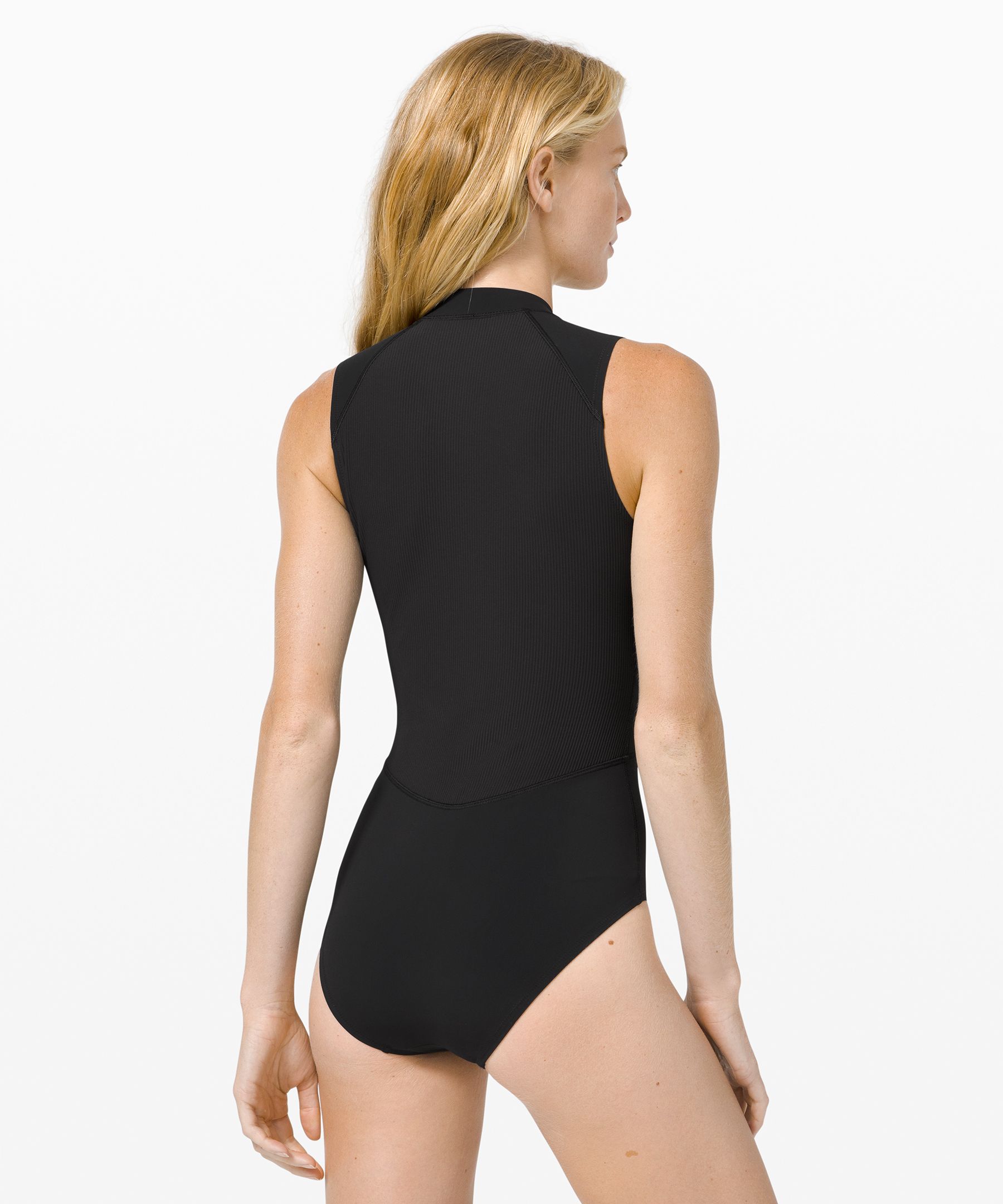 Lululemon Waterside One-Piece Swimsuit Black S - $88 - From Abbey