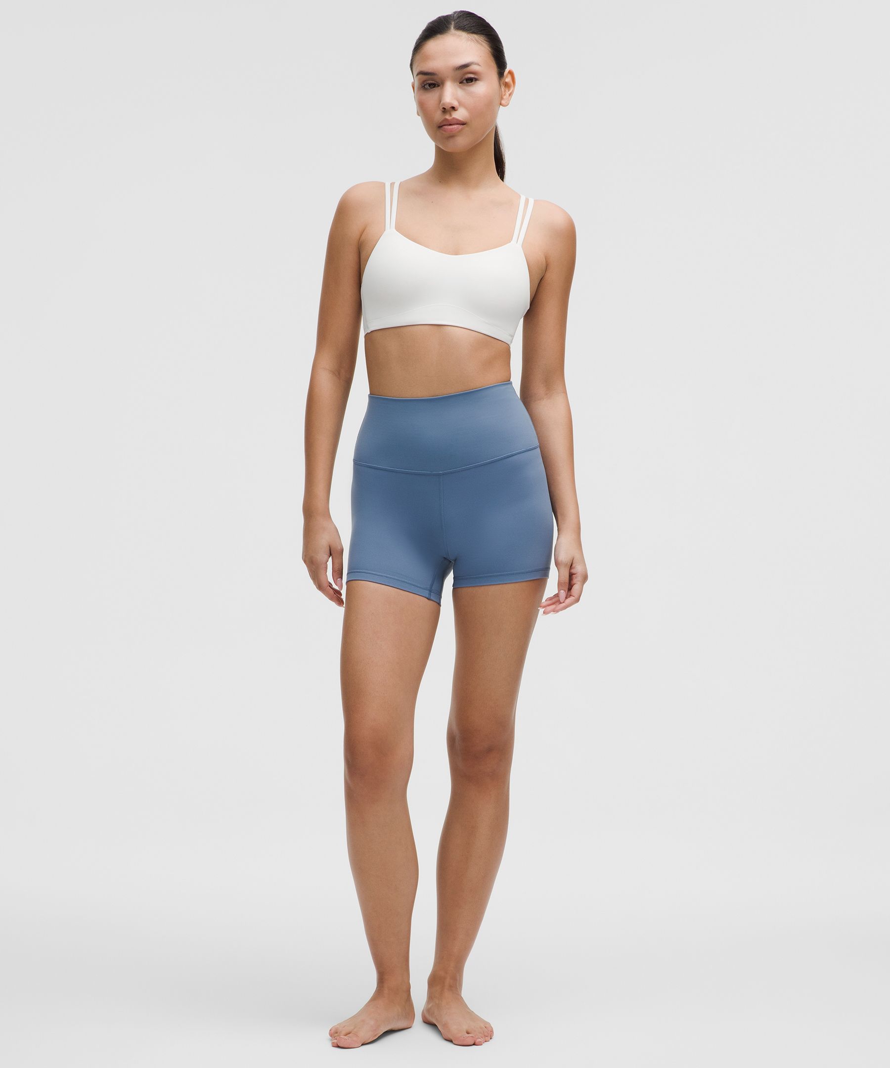 Lululemon Athletica Silver Sports Bra Size 4 - 46% off