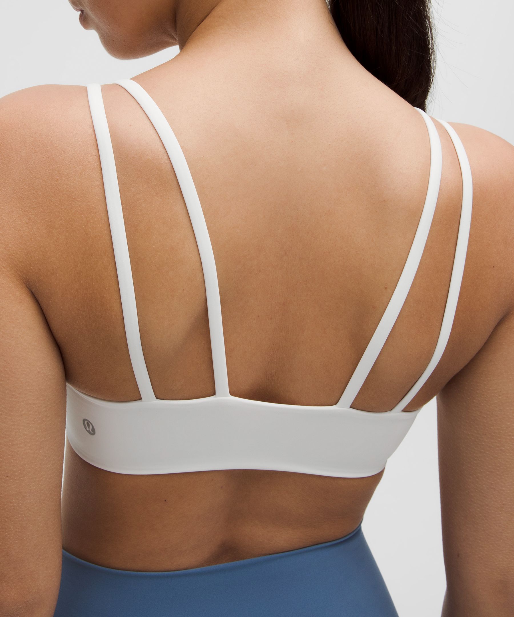 Lululemon Energy Bra (Peek) - White - lulu fanatics