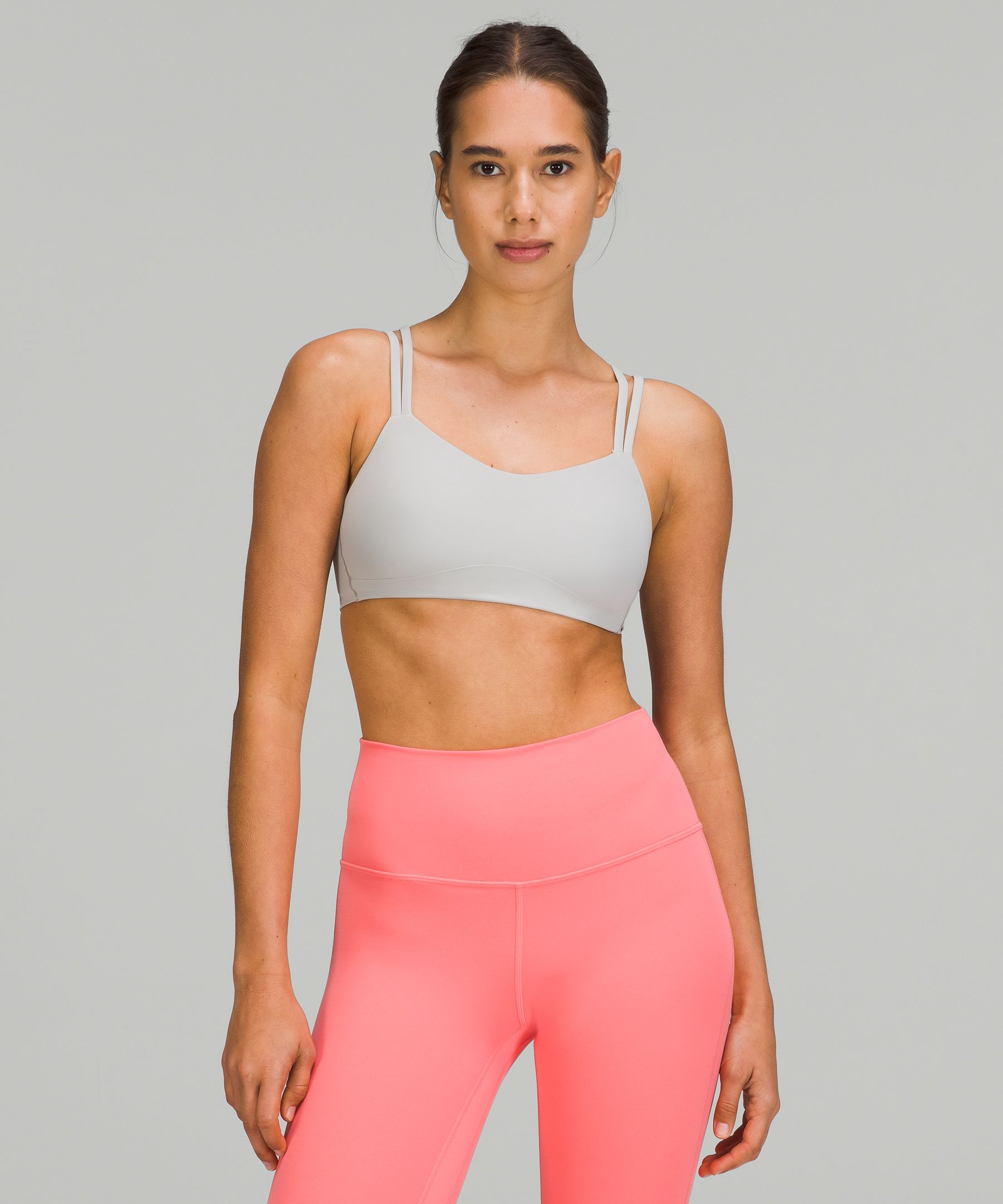 Lululemon Like A Cloud Bra Light Support, B/c Cup In Seal Grey