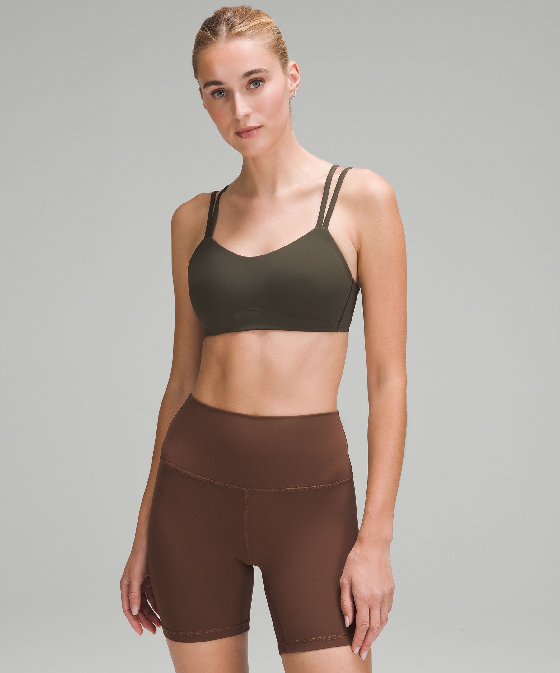 Lululemon Like a cloud bra size 10 cacao