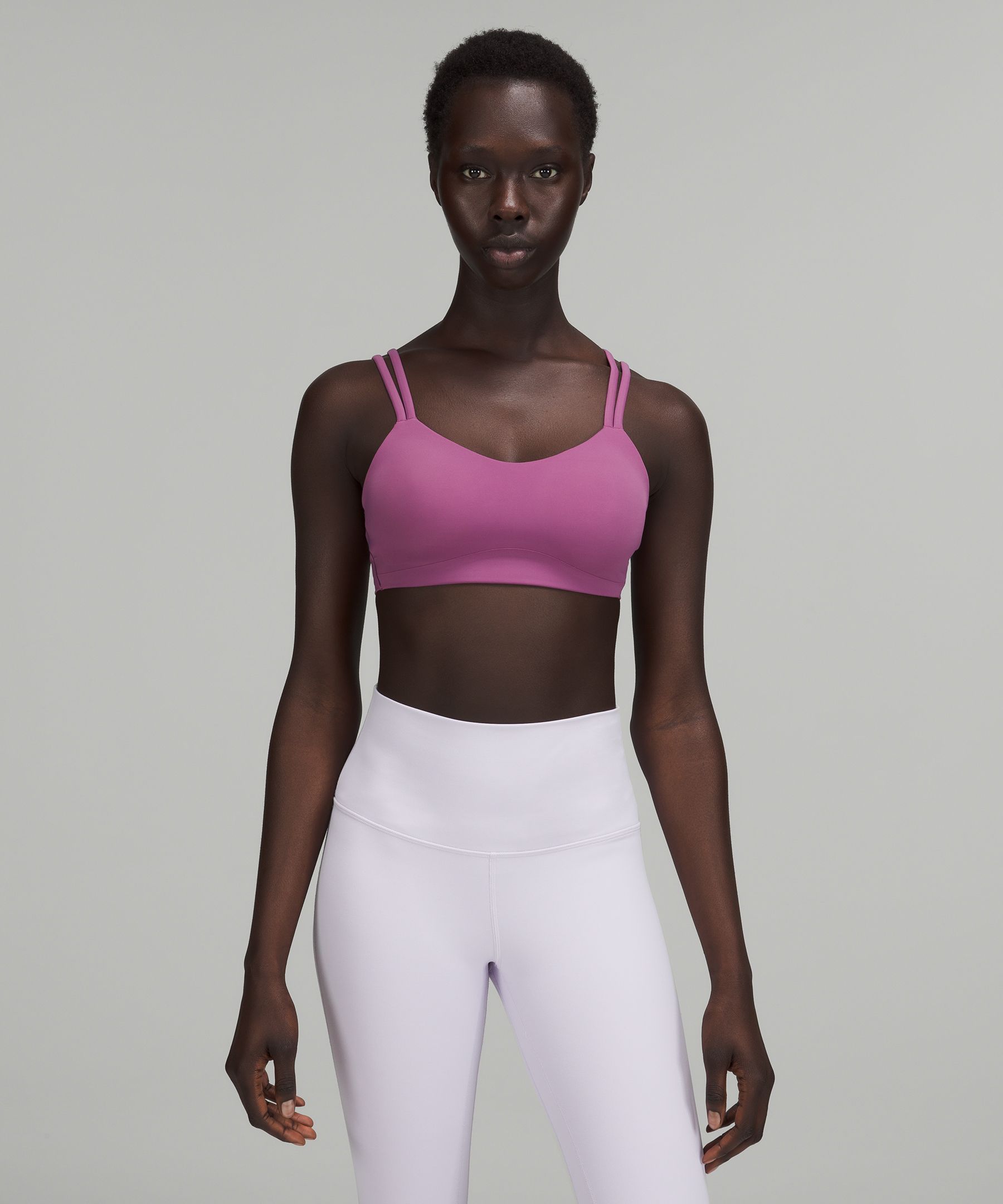 Lululemon Like A Cloud Bra Light Support, B/c Cup In Pink Lychee