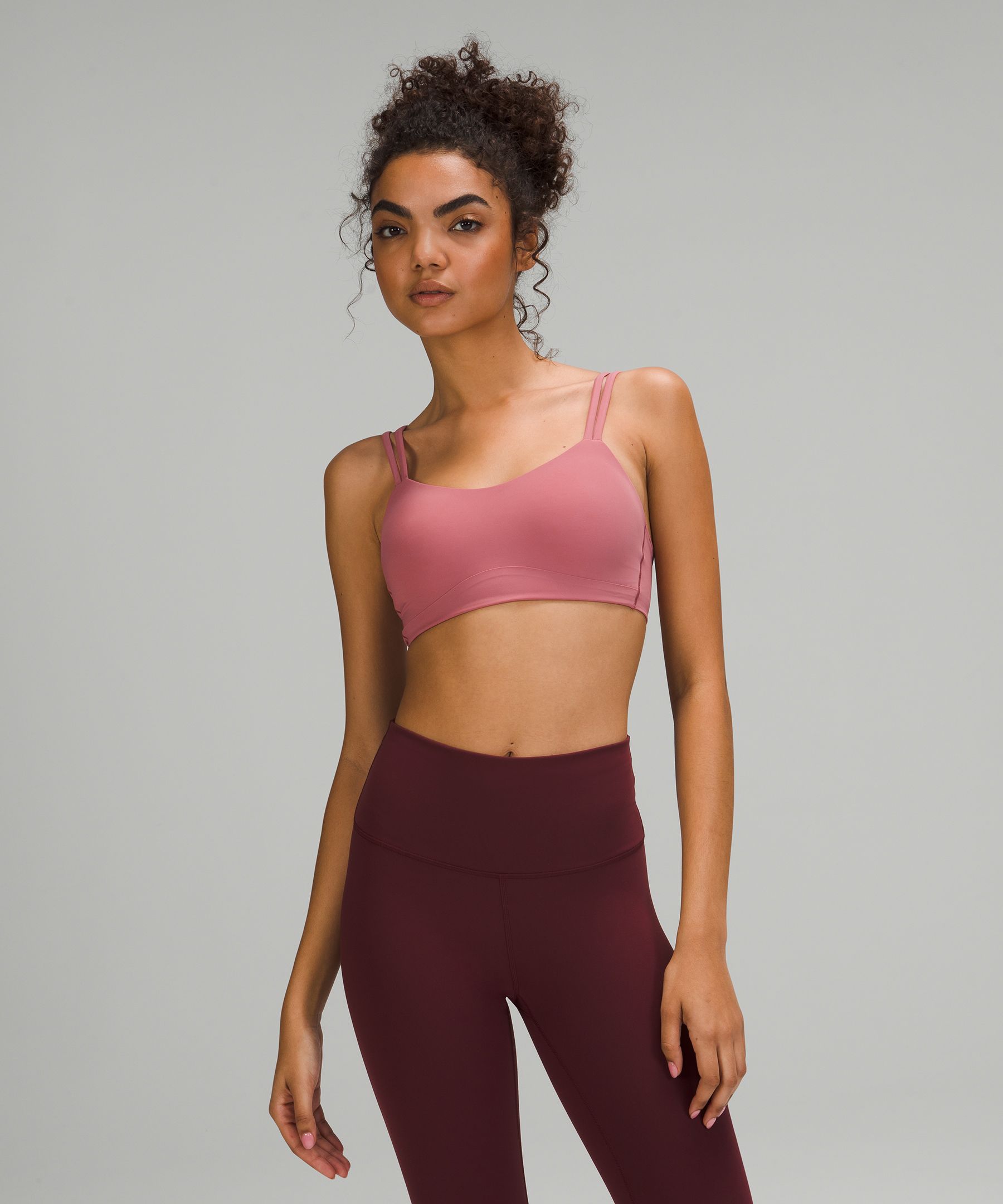 Lululemon Like A Cloud Bra Light Support, B/c Cup In Pink Lychee