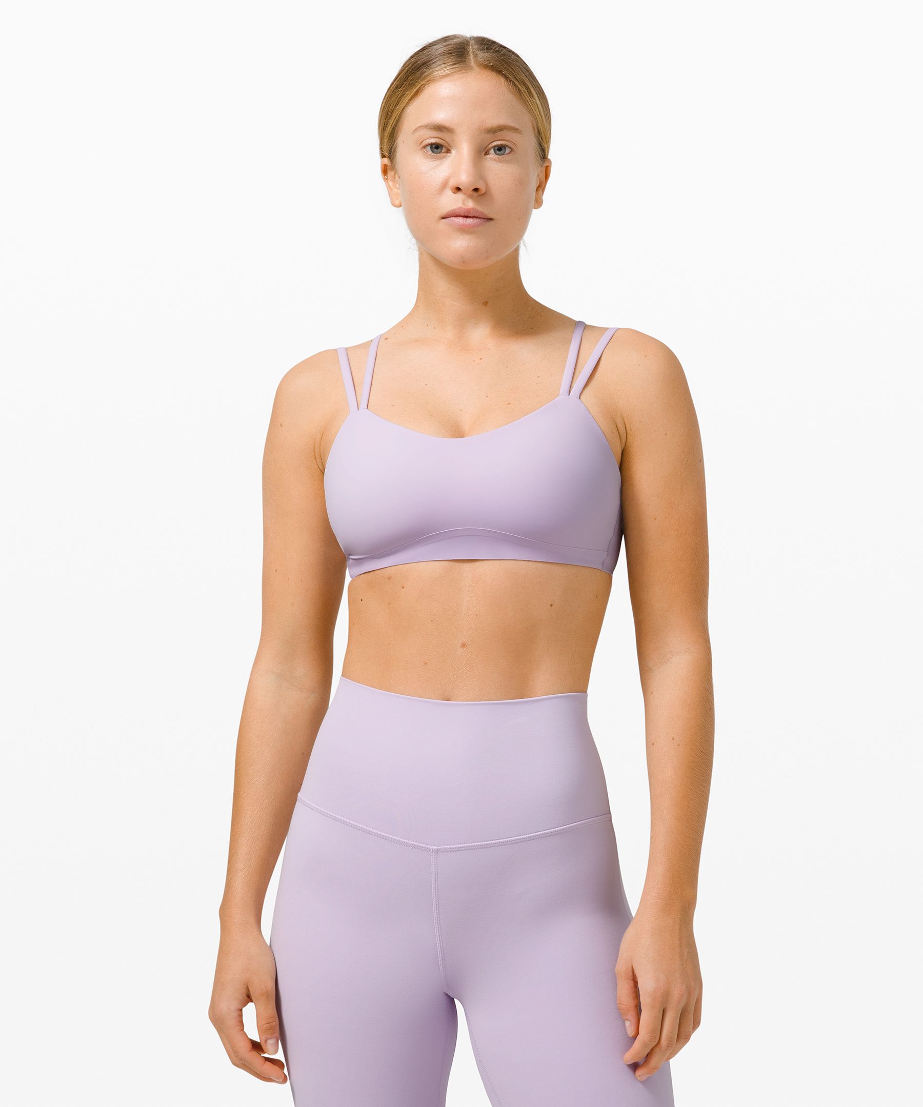 Loving this pink lychee set 🔥 had to purchase it immediately 💗 like a  cloud bra (8) and align 25” (8) : r/lululemon