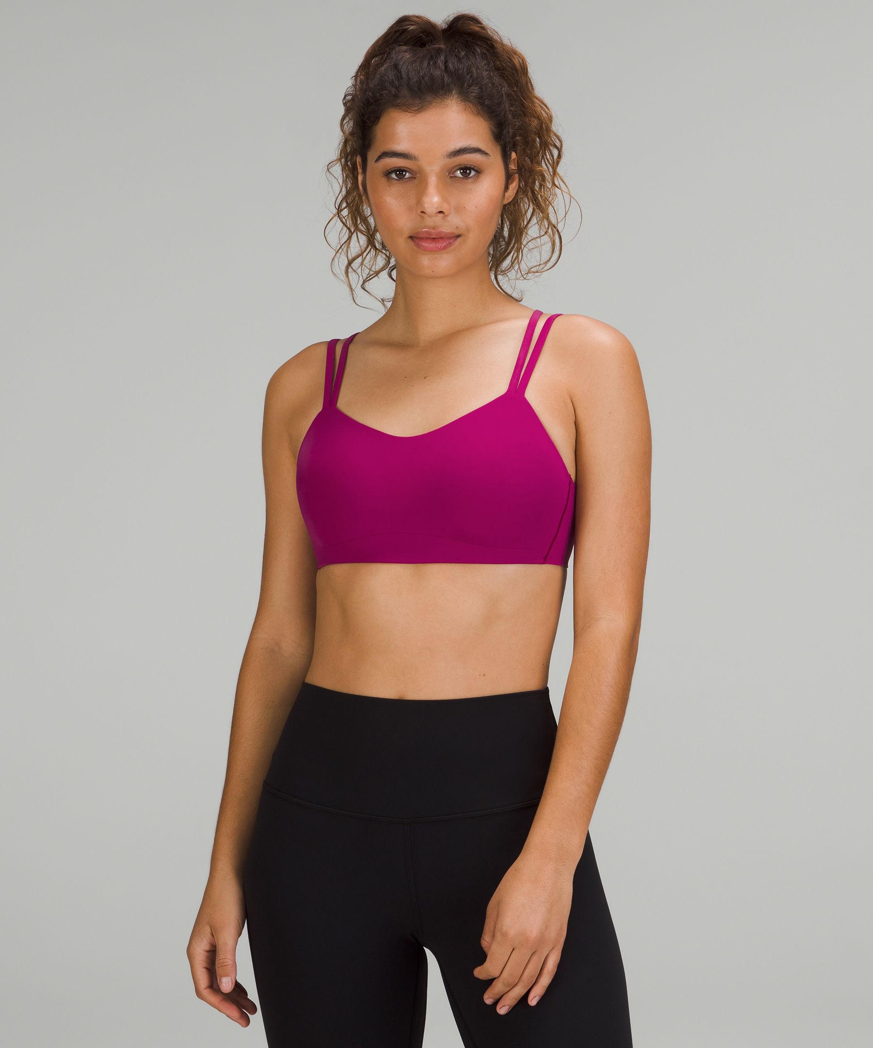Lululemon Like A Cloud Bra Light Support, B/c Cup In Pink Lychee