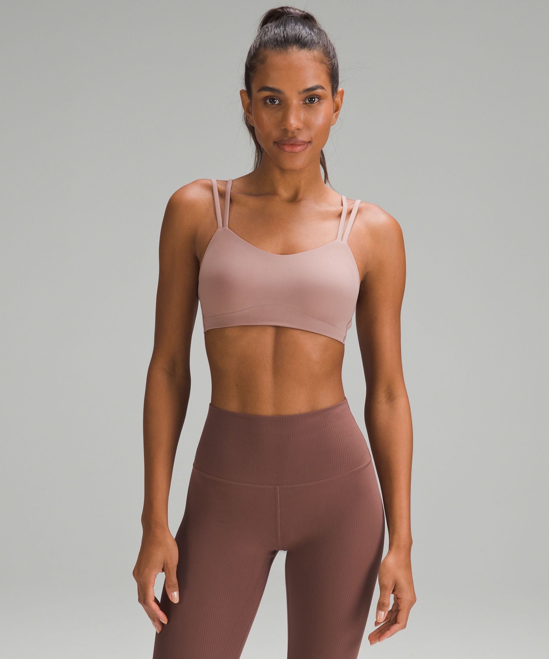 Lululemon Like A Cloud Bra *light Support, B/c Cup In Cacao