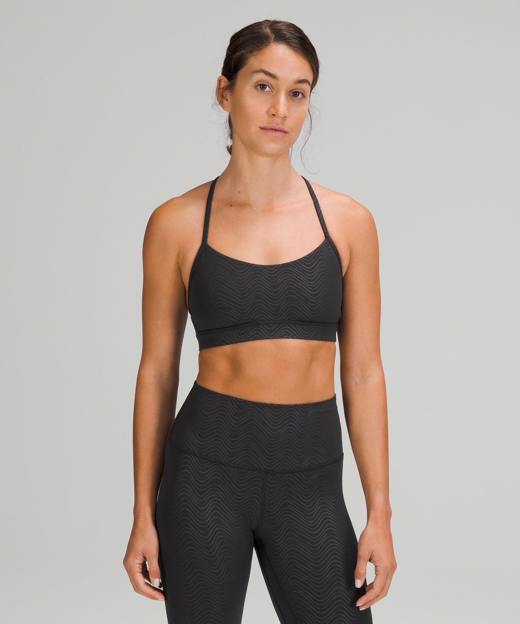 Lululemon Flow Y Bra Nulu *light Support, B/c Cup In Purple